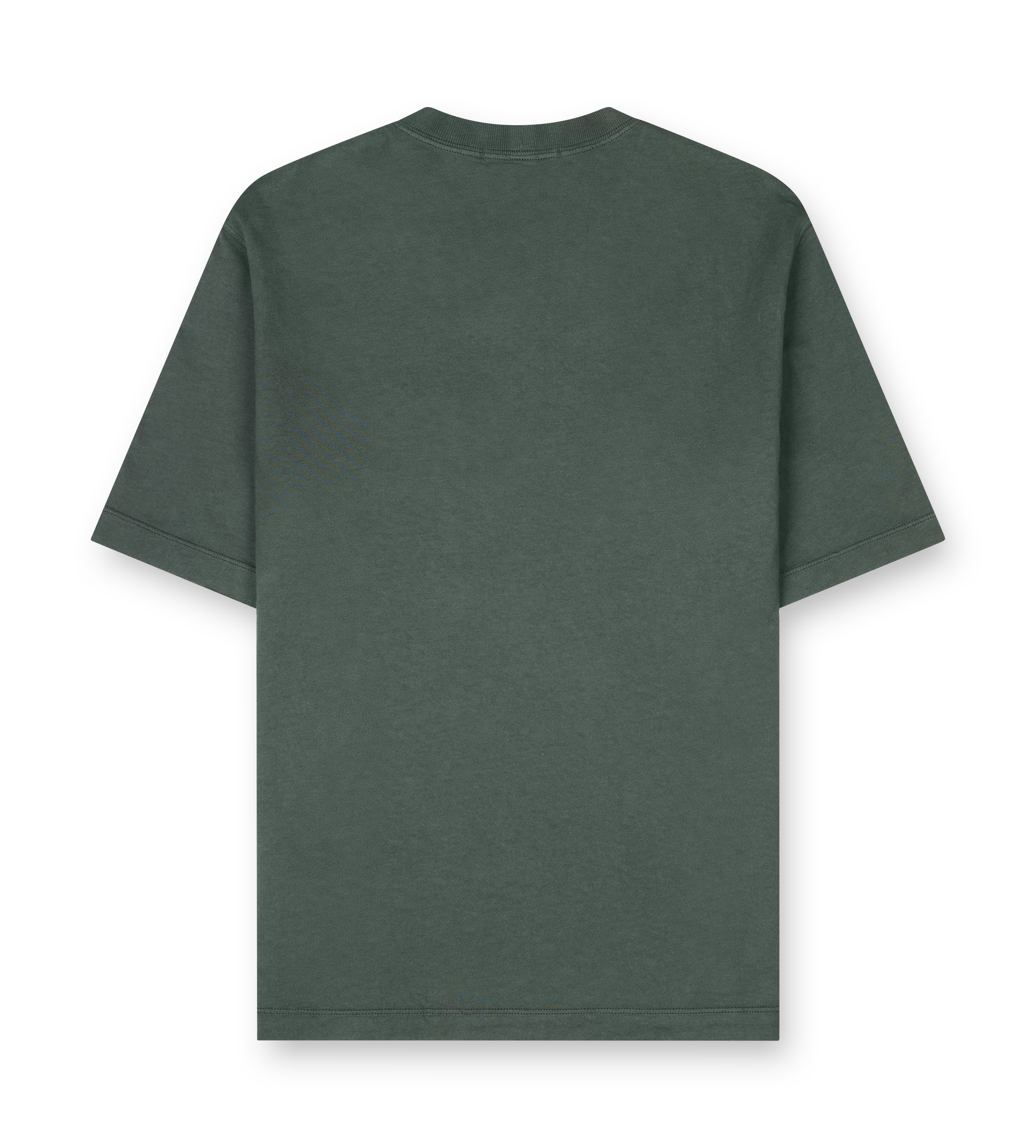 Stone Island Regular-fit short-sleeve T-shirt with Compass patch in Juniper