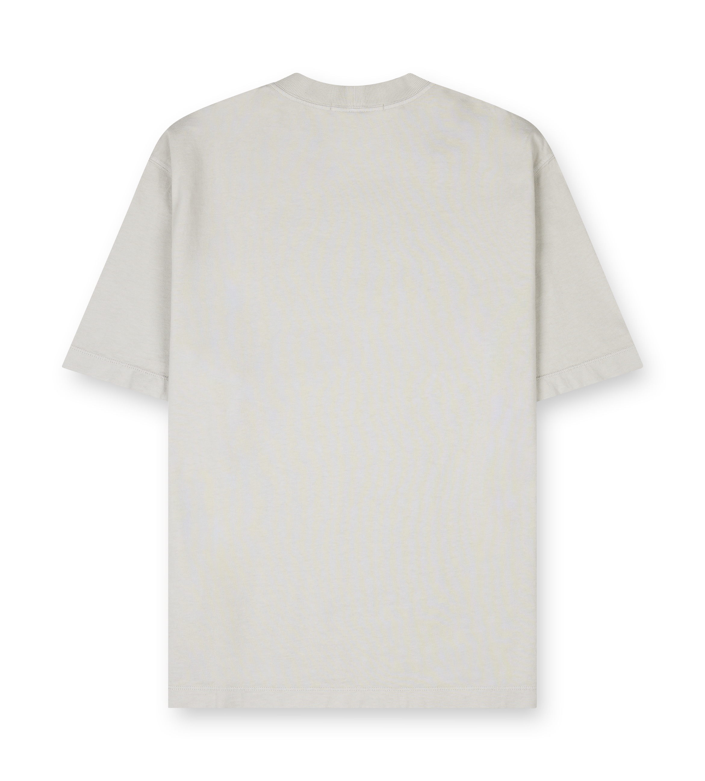 Stone Island Regular-fit short-sleeve T-shirt with Compass patch in Pearl Grey