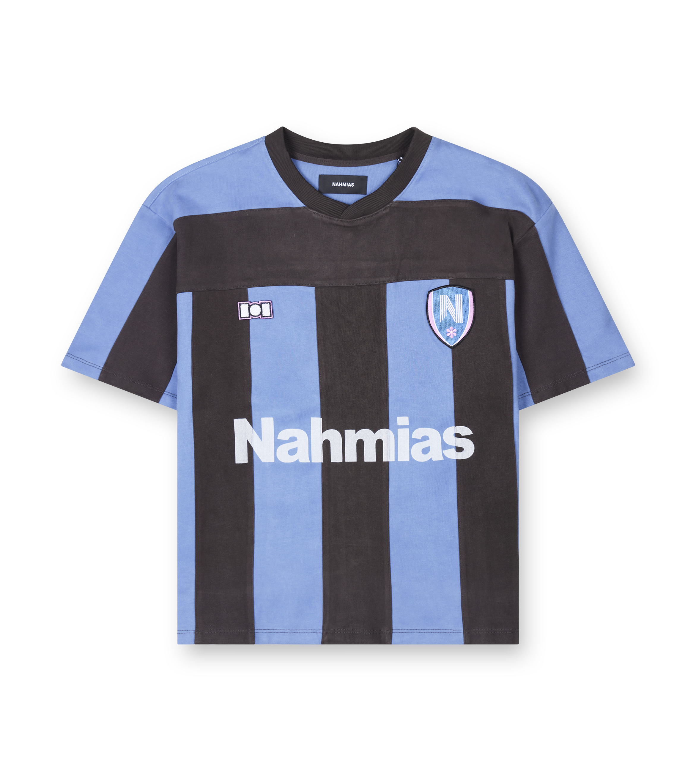 Nahmias Soccer Jersey in Ocean / Black