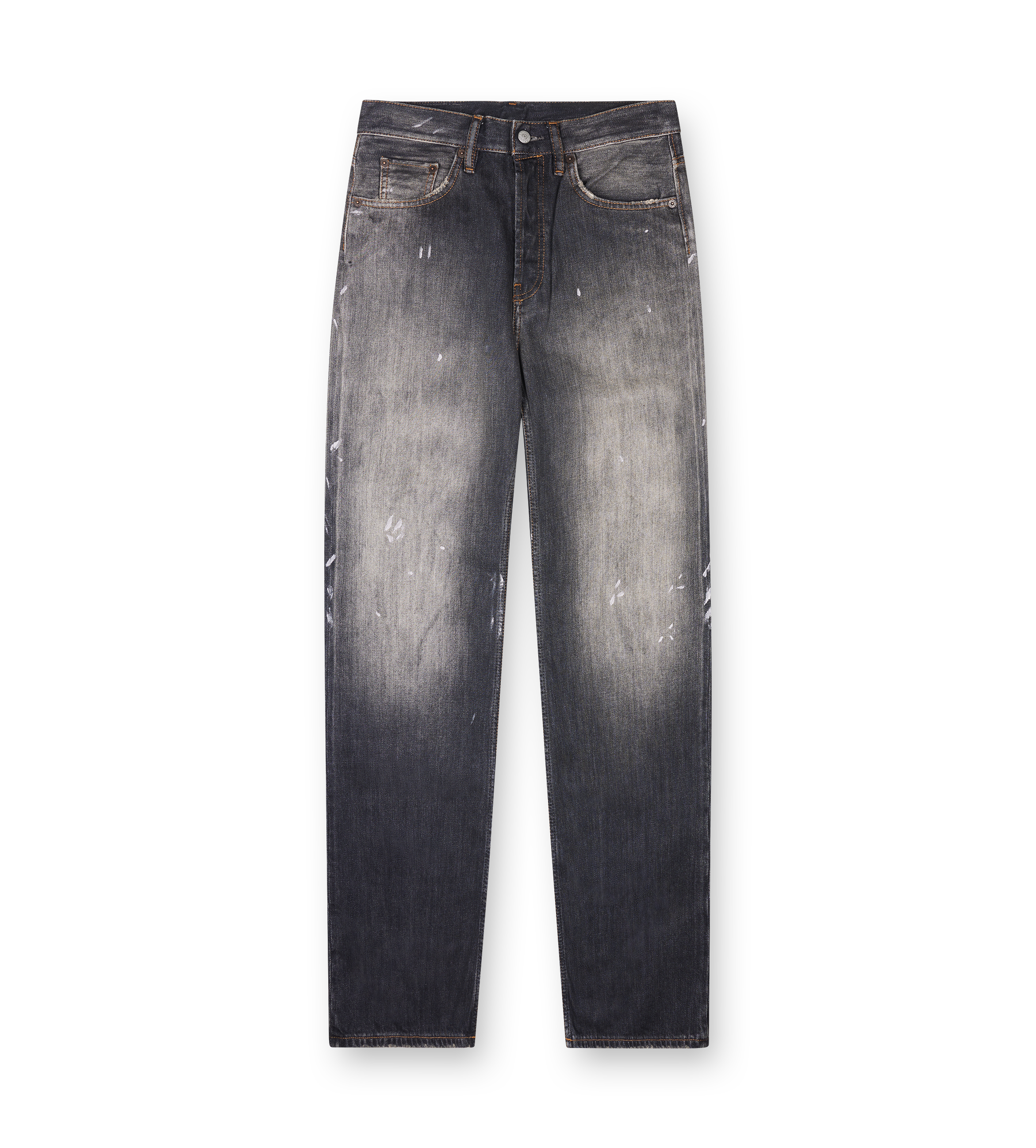 Acne Studio Regular Fit Jeans - 2021M in Black Trafalgar