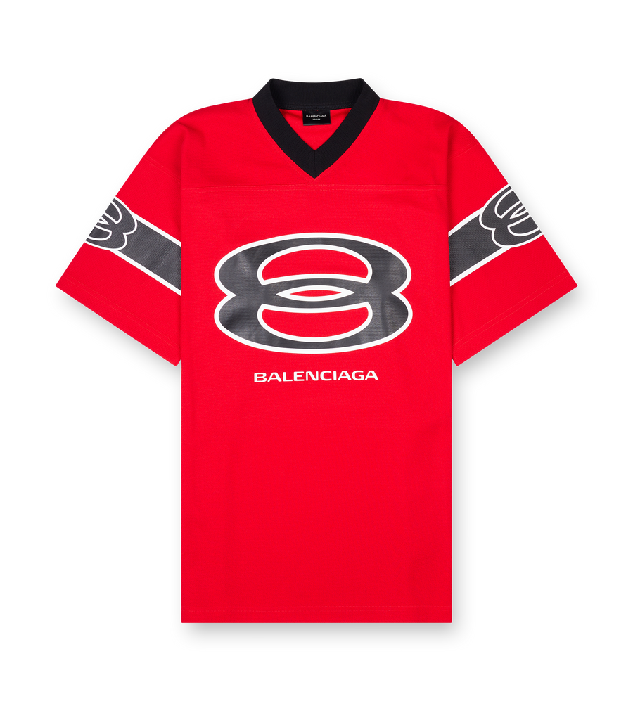 Balenciaga American Football Top in Red