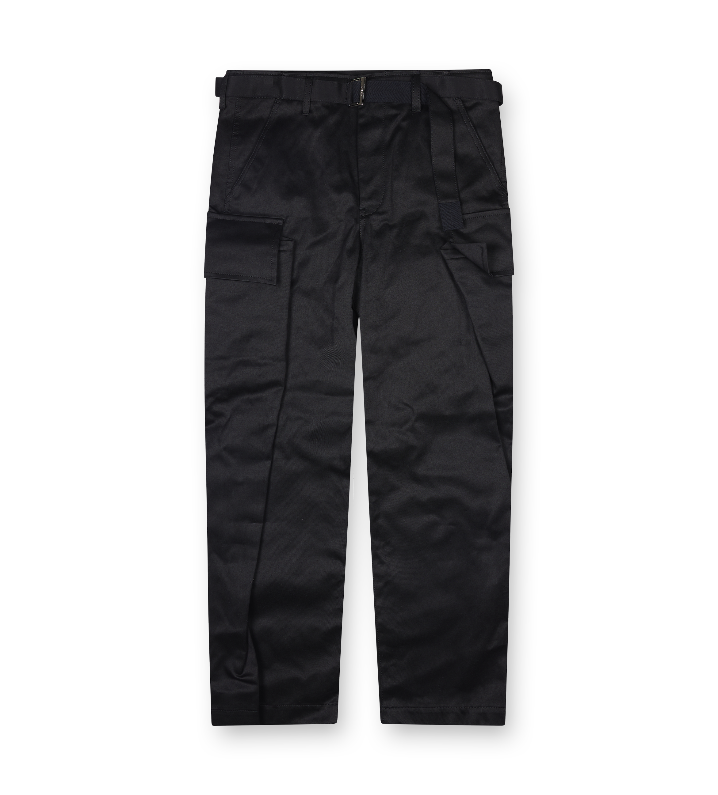 Sacai Cotton Chino Pants in Black