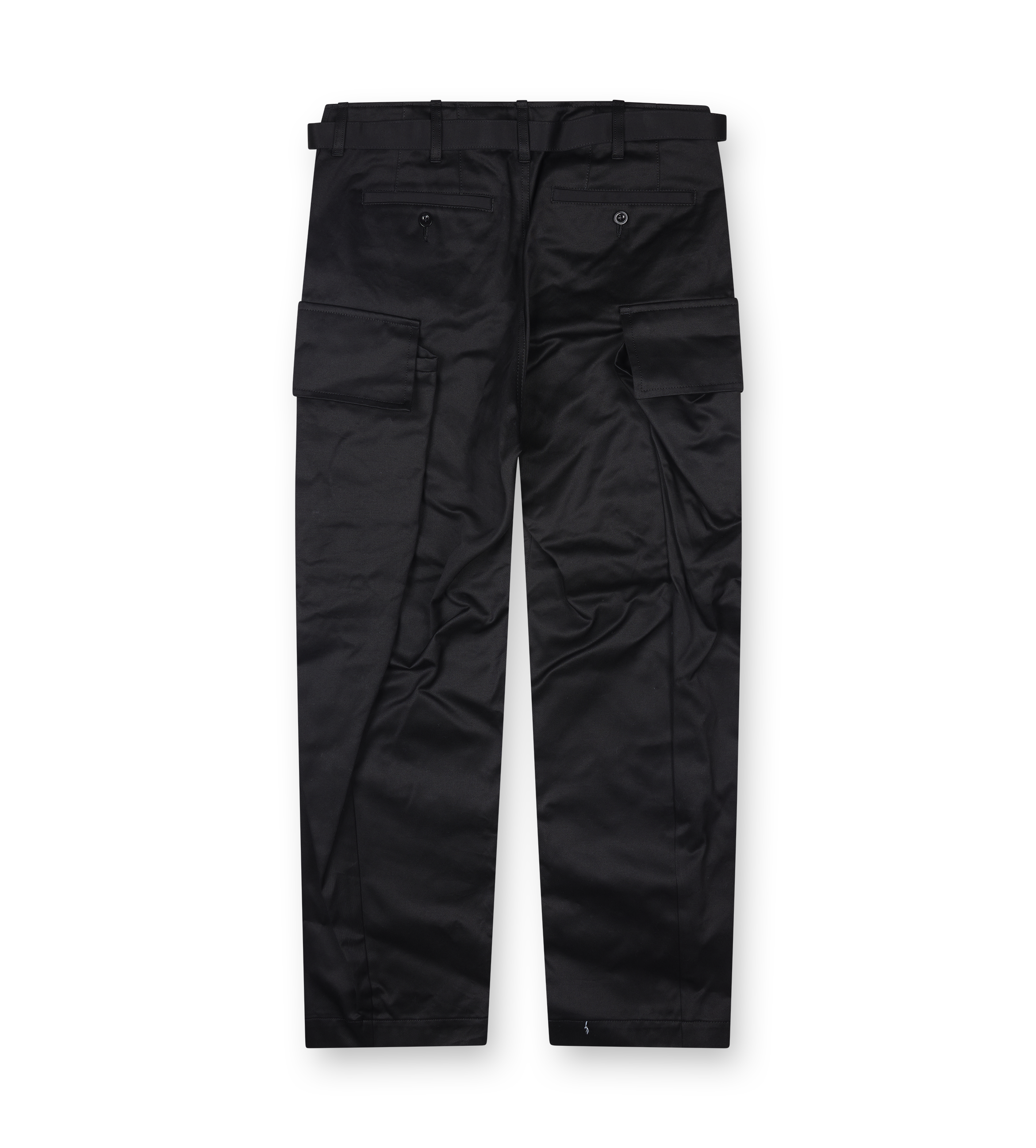 Sacai Cotton Chino Pants in Black