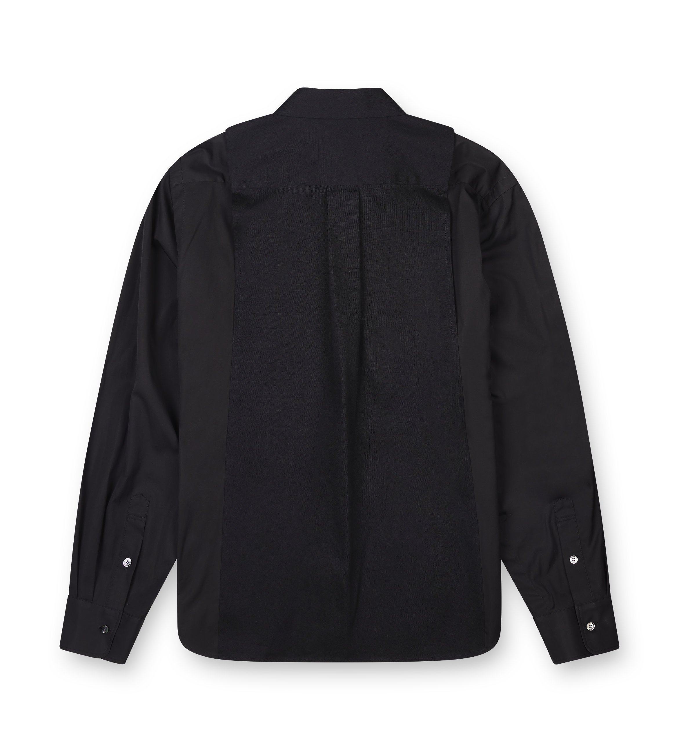 Sacai Poplin Shirt in Black