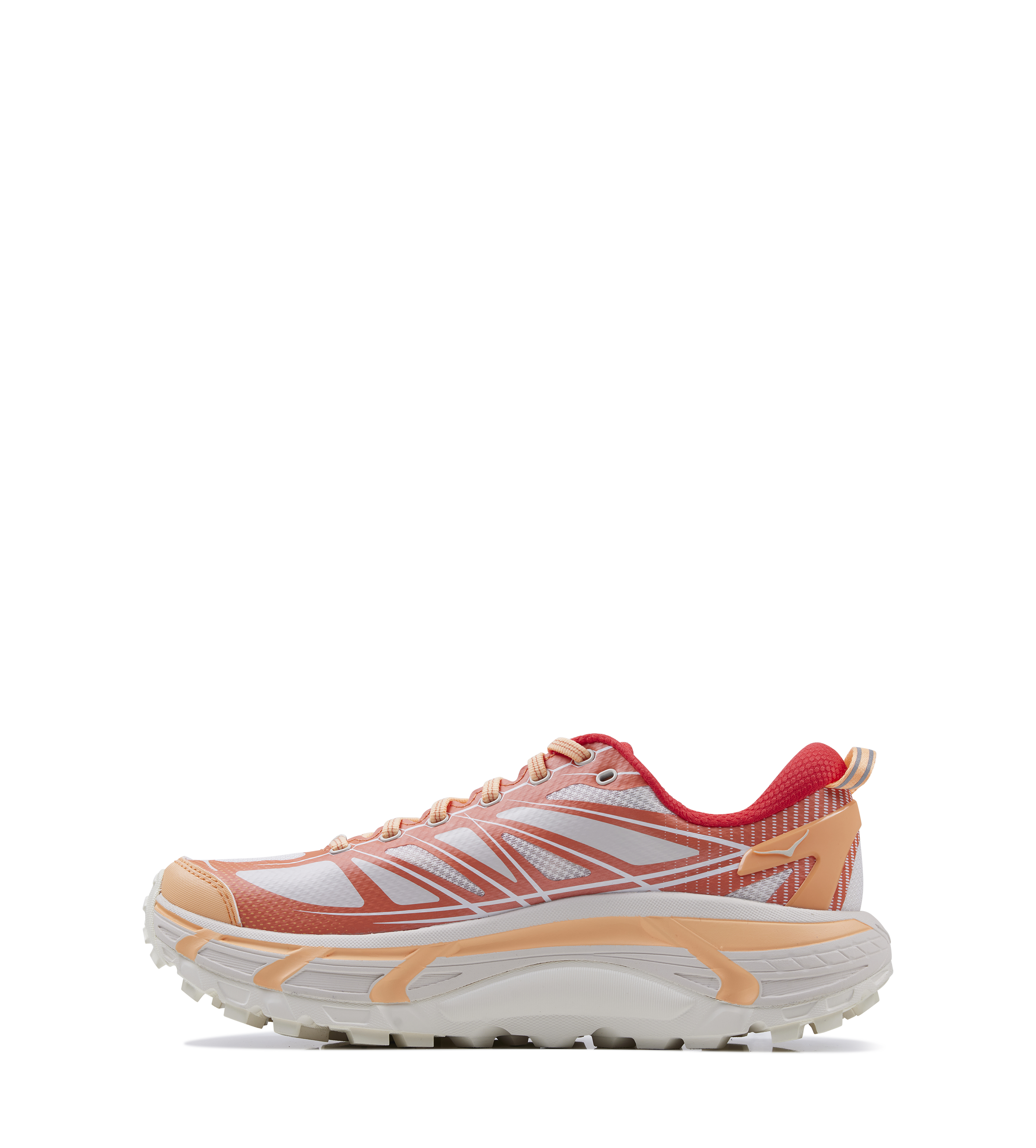 Hoka Mafate Speed 2 Sneakers in Pale Tangerine / Ember