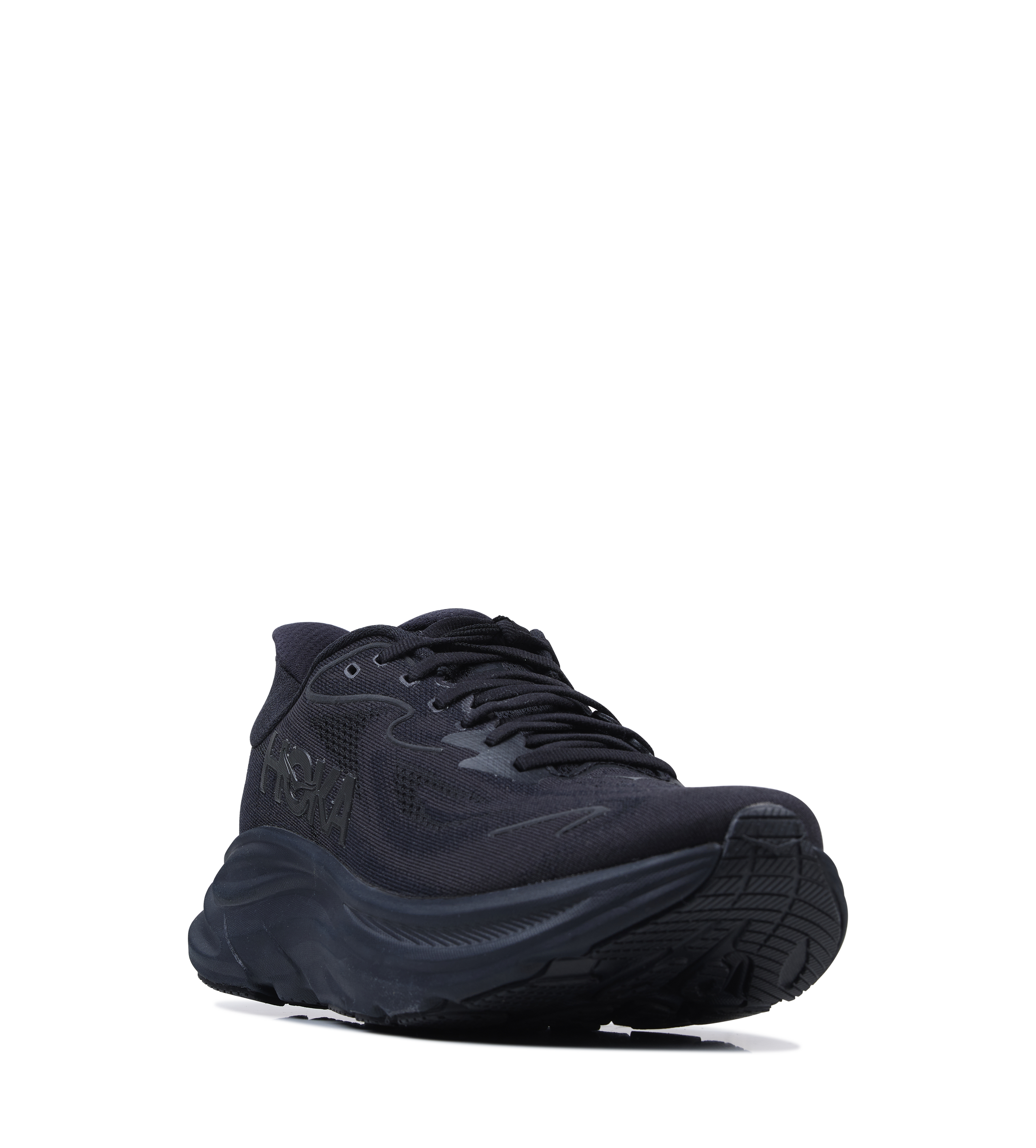 Hoka Clifton 10 Sneakers in Black