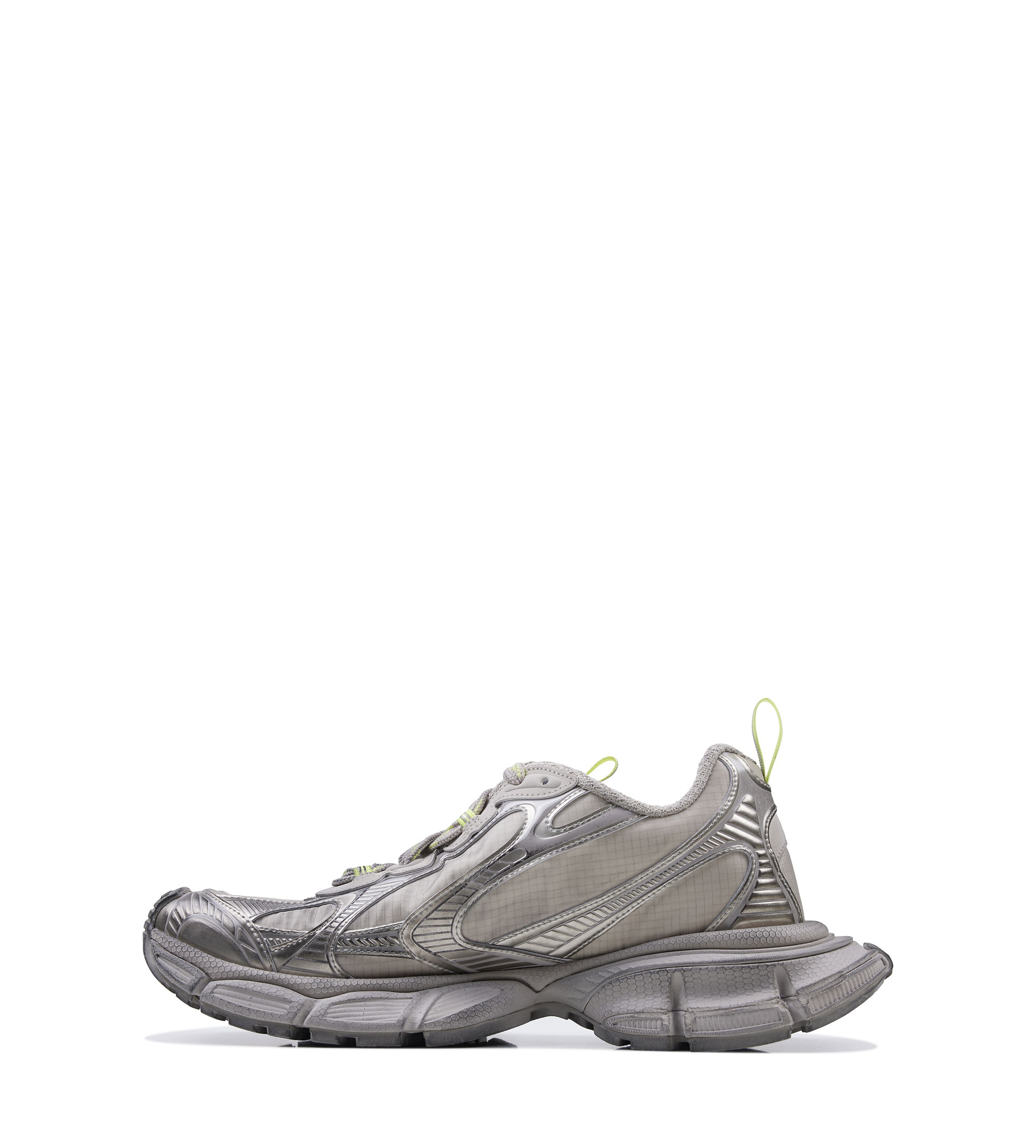 Balenciaga 3xl Sneakers in Taupe / Fluor Yellow