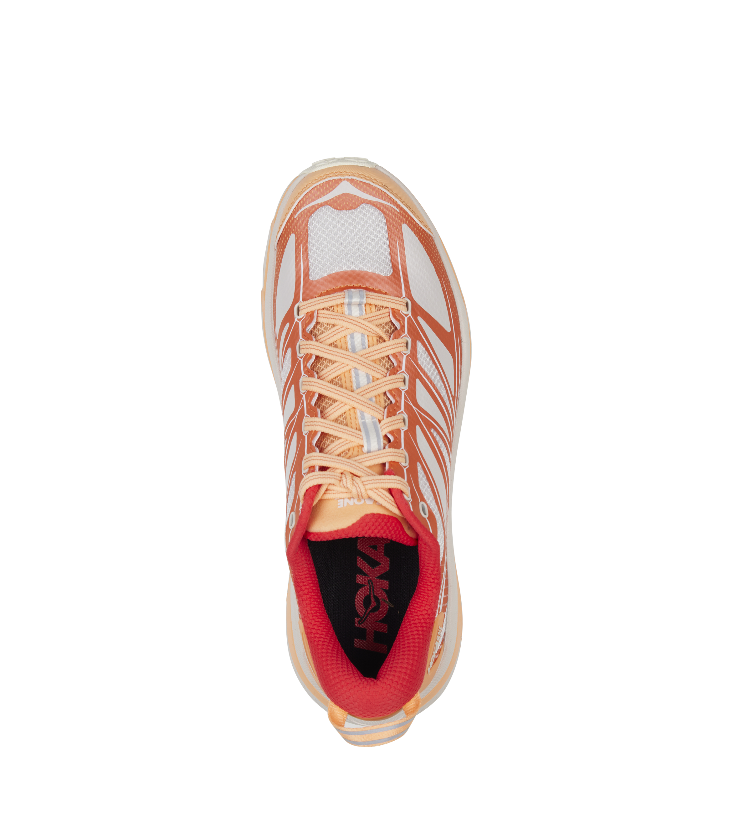 Hoka Mafate Speed 2 Sneakers in Pale Tangerine / Ember