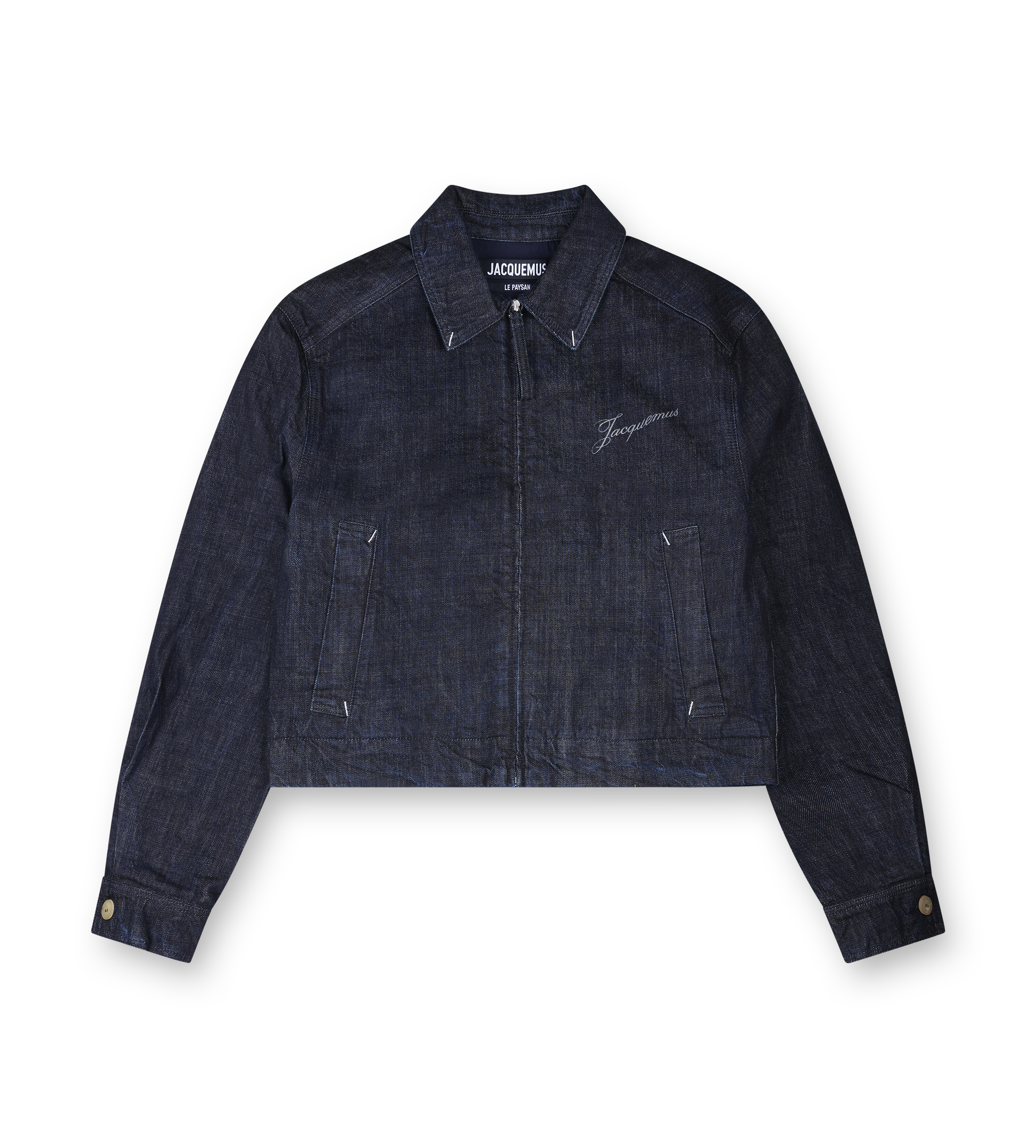 The Canevas de-Nîmes Denim Jacket Dark Navy