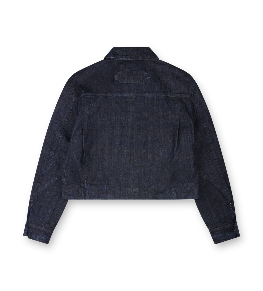 The Canevas de-Nîmes Denim Jacket Dark Navy