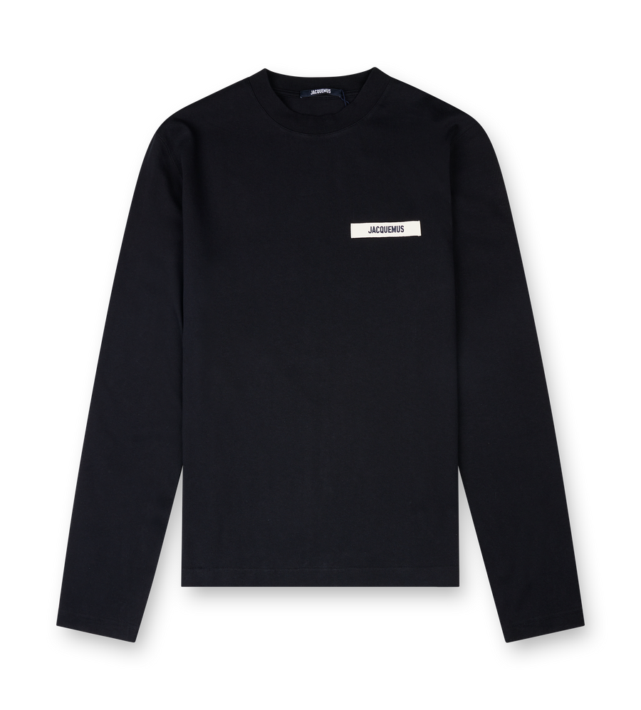The Gros Grain Long Sleeve T-shirt Black
