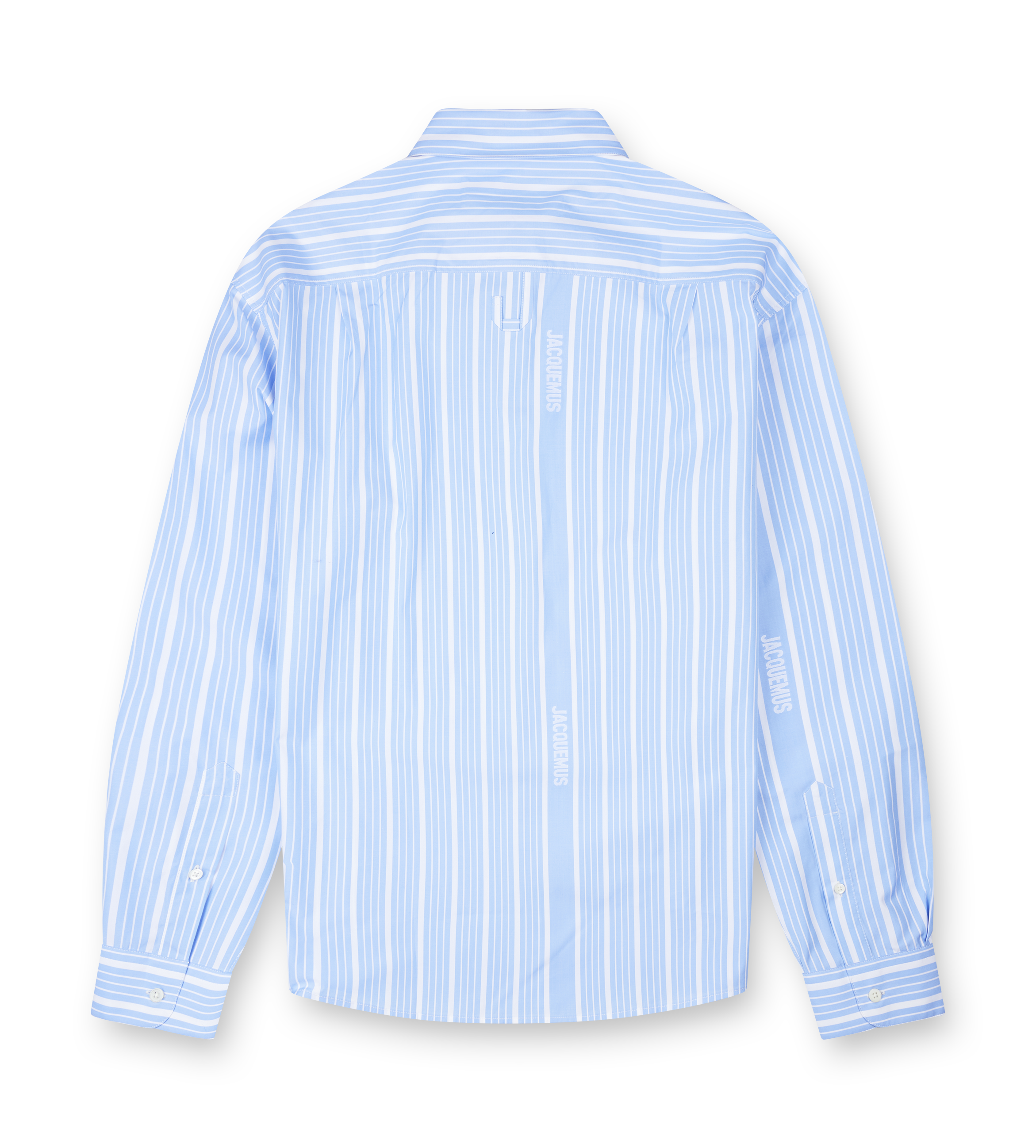 The Simon Shirt Jacquard Blue/White