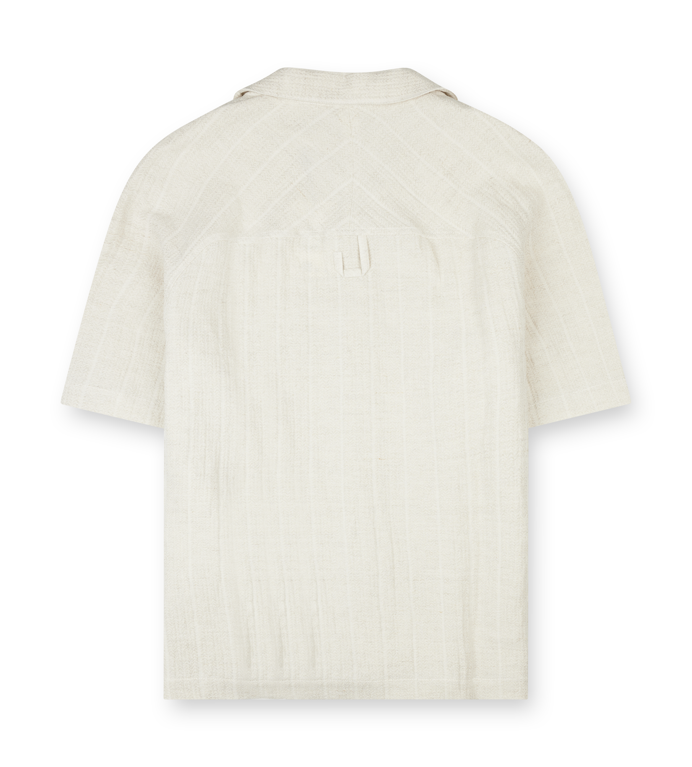 The Fonccio Shirt Rib Knit Light Beige