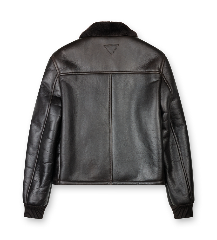 Leather Shearling Jacket