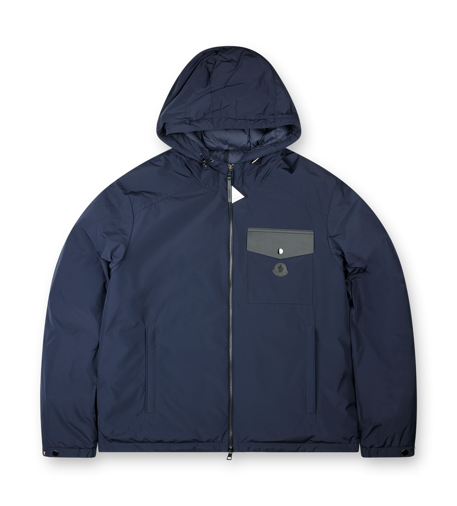 Moncler Nohedes Down Jacket in Navy