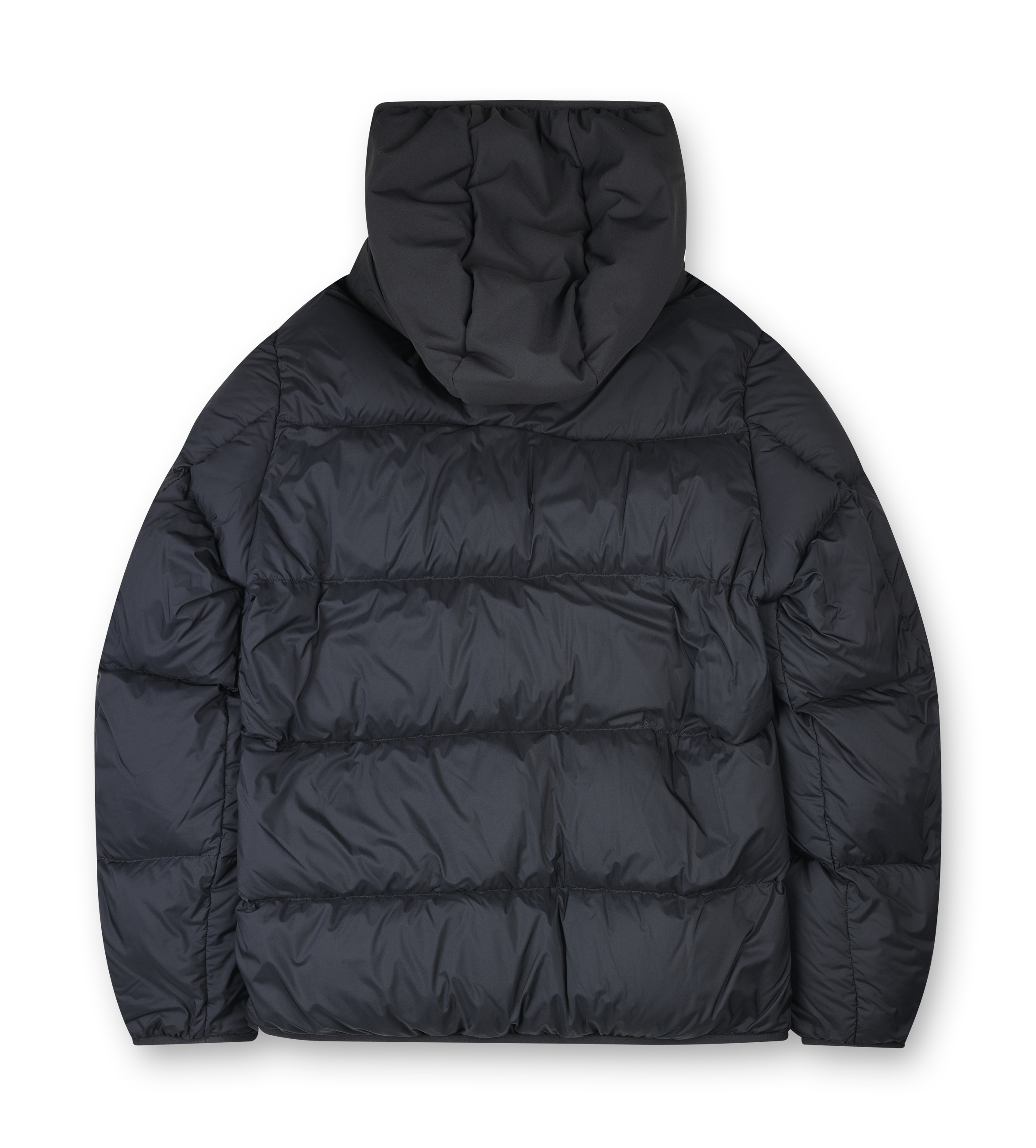 Moncler Forez Hooded Short Down Jacket in Black