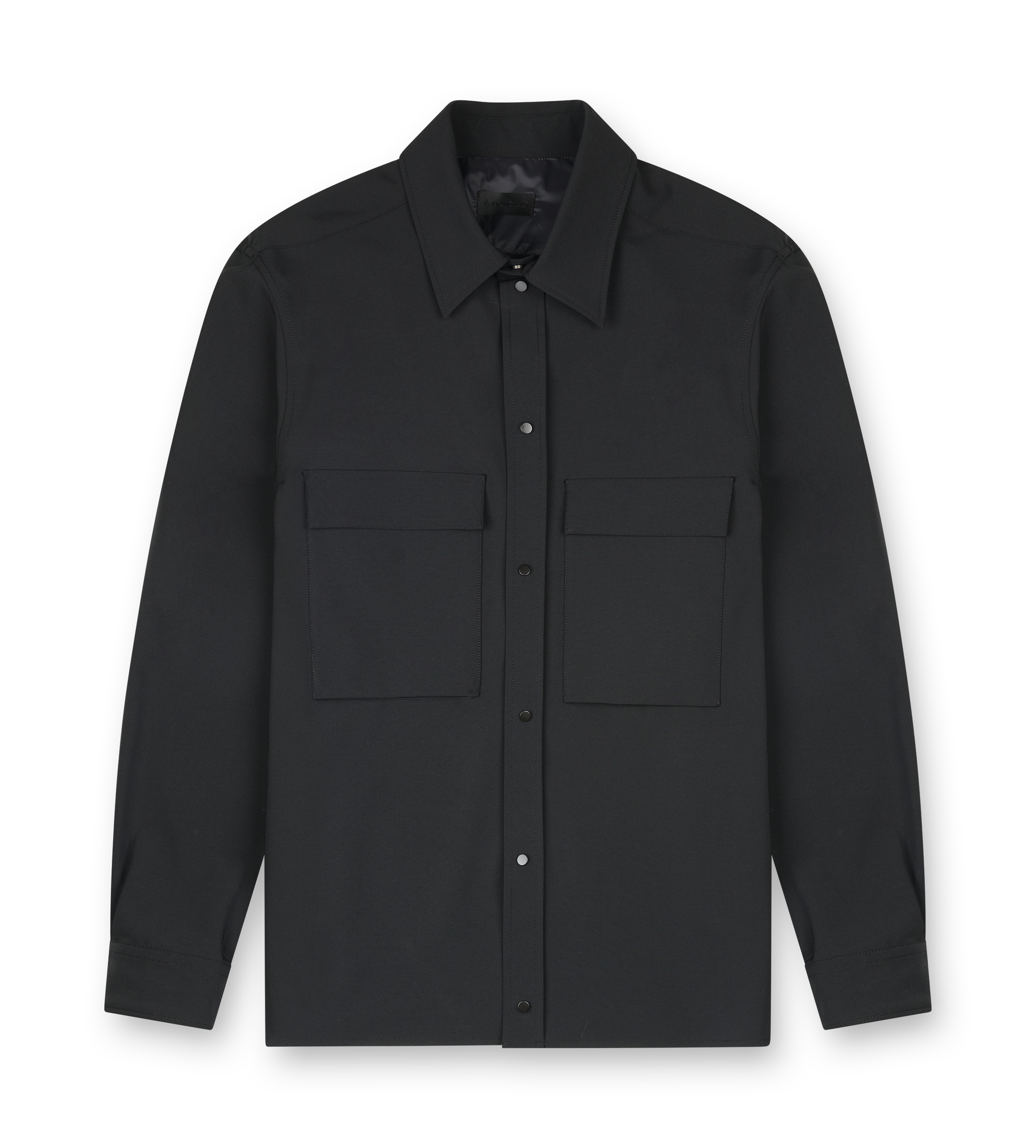 Moncler Long Sleeve Shirt in Black