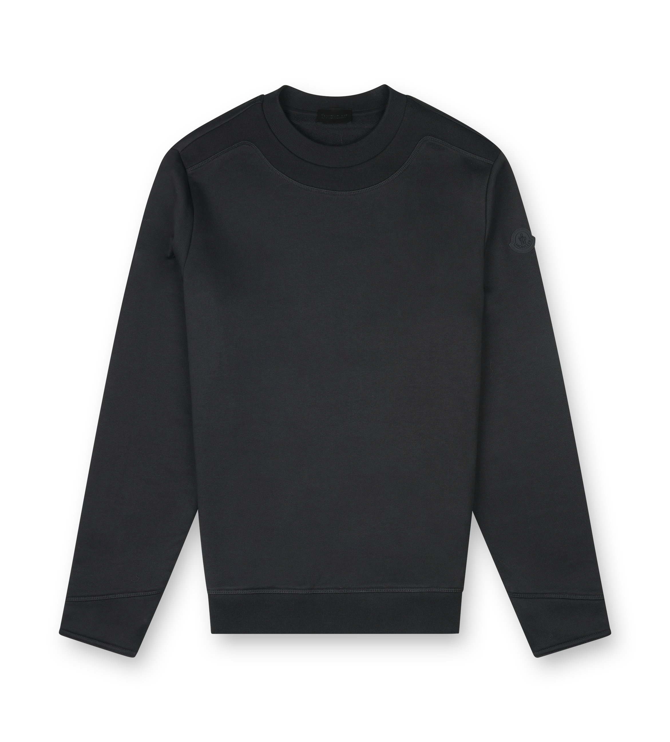 Moncler Logo Patch Cotton Sweatshirt