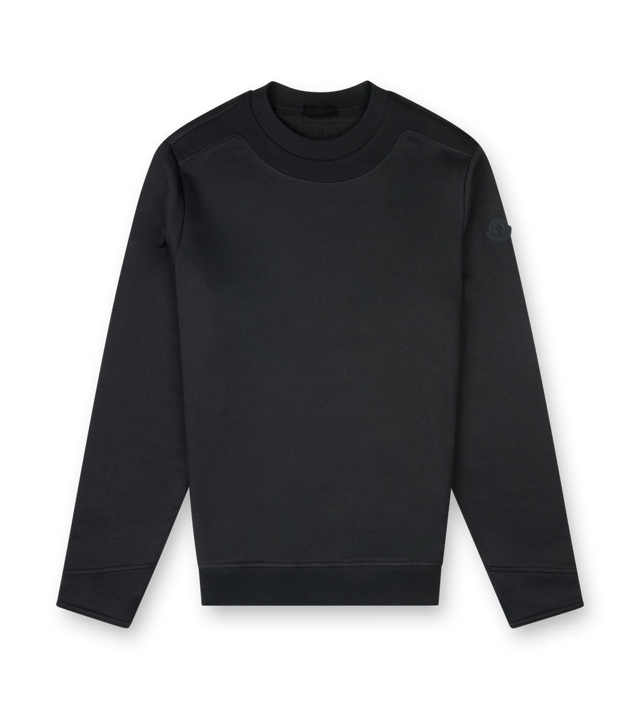 Moncler Logo Patch Cotton Sweatshirt