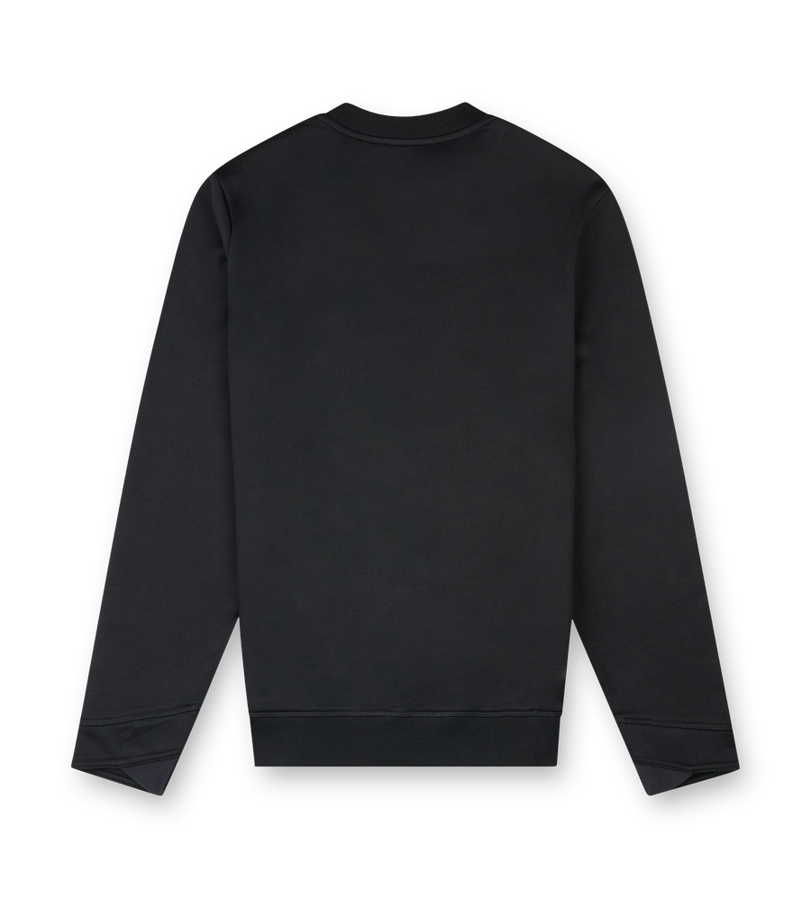 Moncler Logo Patch Cotton Sweatshirt