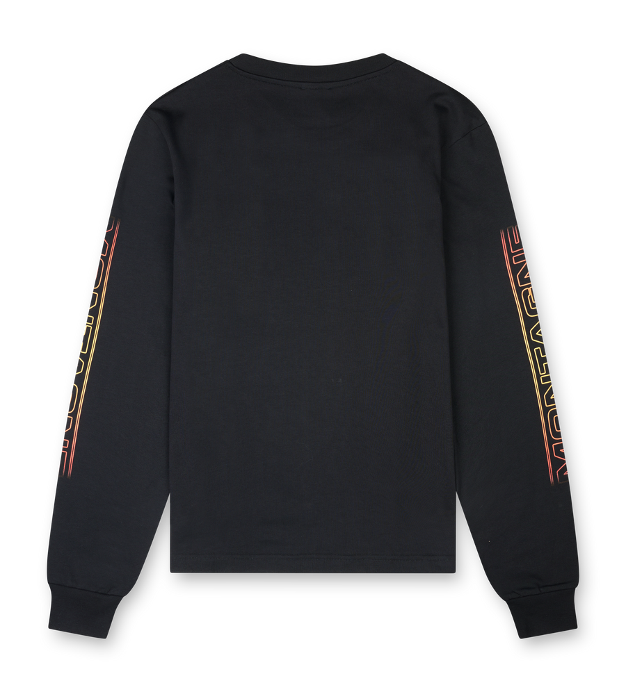 Casablanca Ski Printed Long-Sleeve T-Shirt in Black