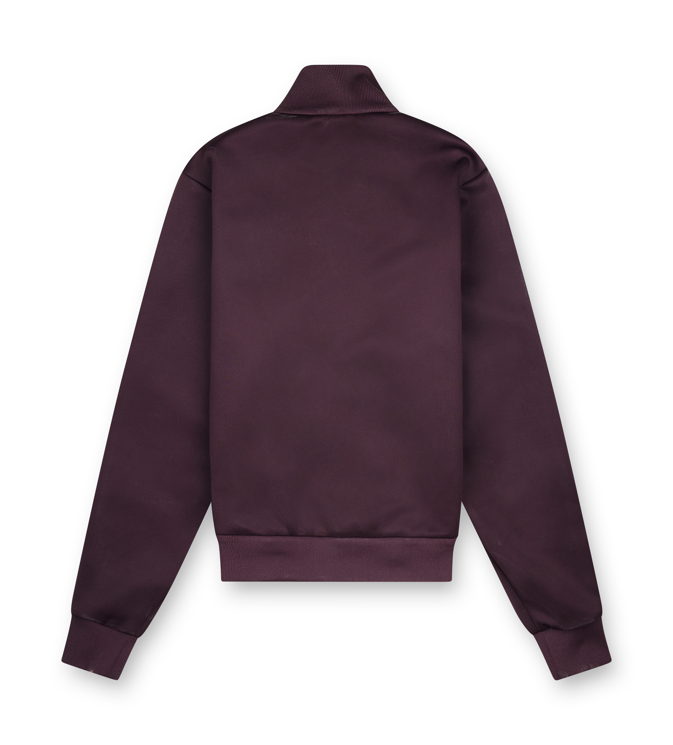 Prada Track Vest with Zip Pockets in Burgundy