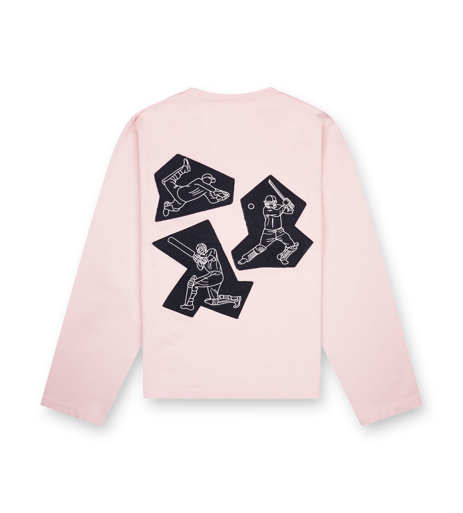 PAL Sporting Goods THE GAME Longsleeve in Pale Mauve