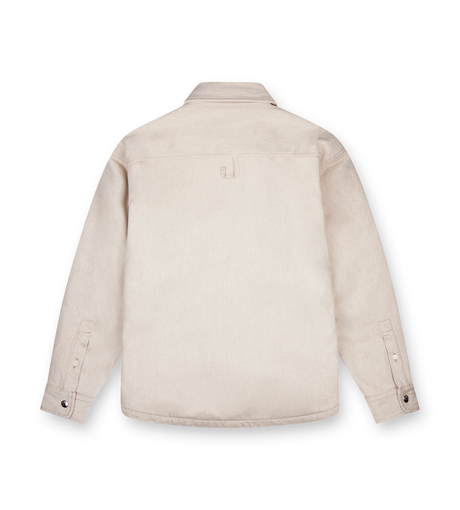Jacquemus The Boulanger Padded Cotton-Hemp Overshirt