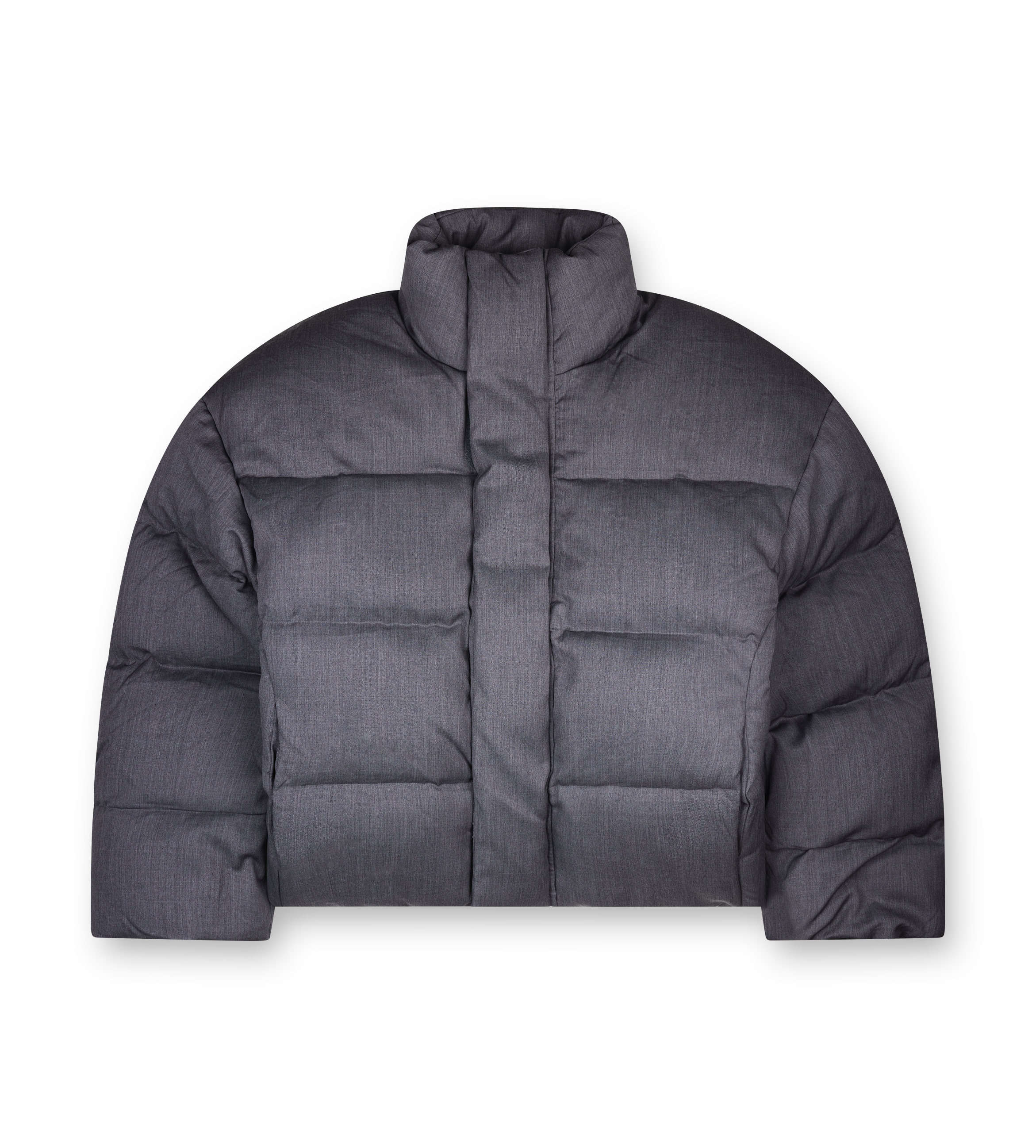 Entire Studios MML Wool Down Puffer Jacket in Grey