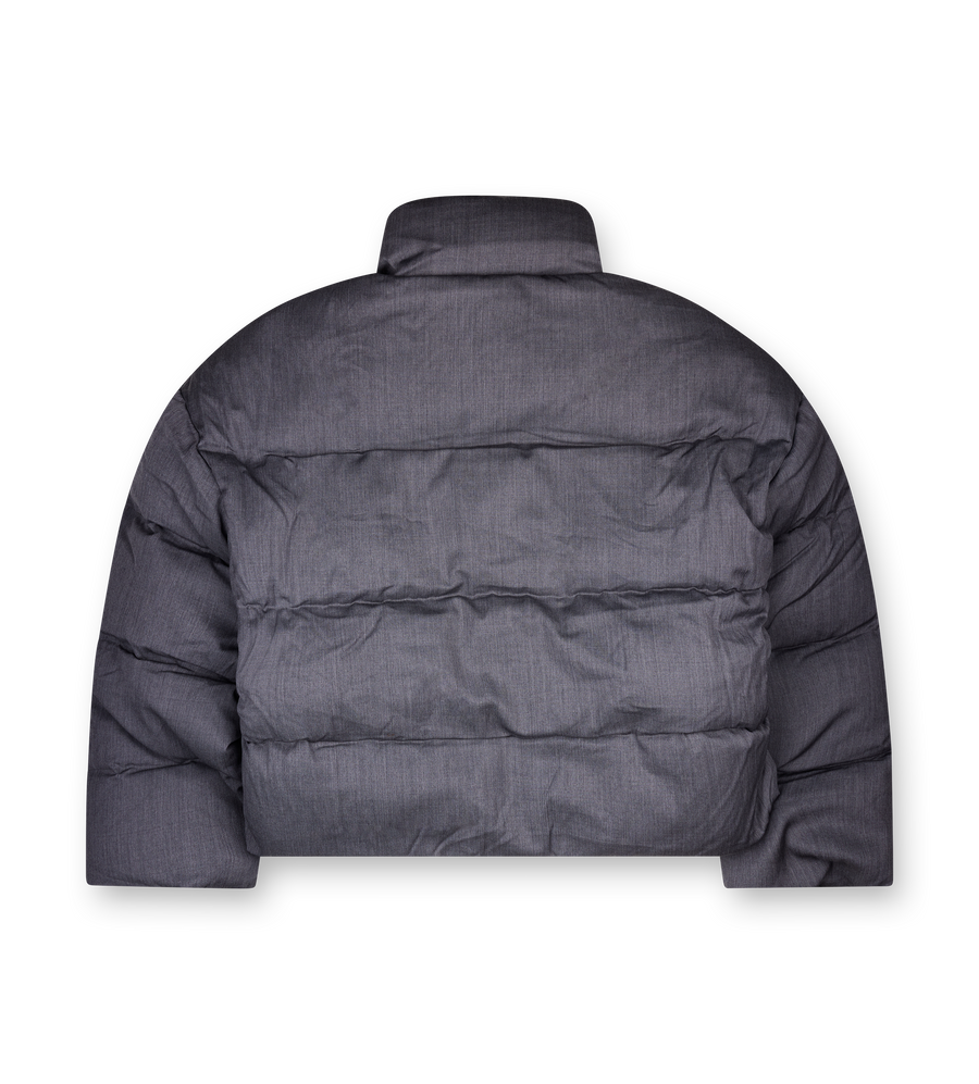 Entire Studios MML Wool Down Puffer Jacket in Grey