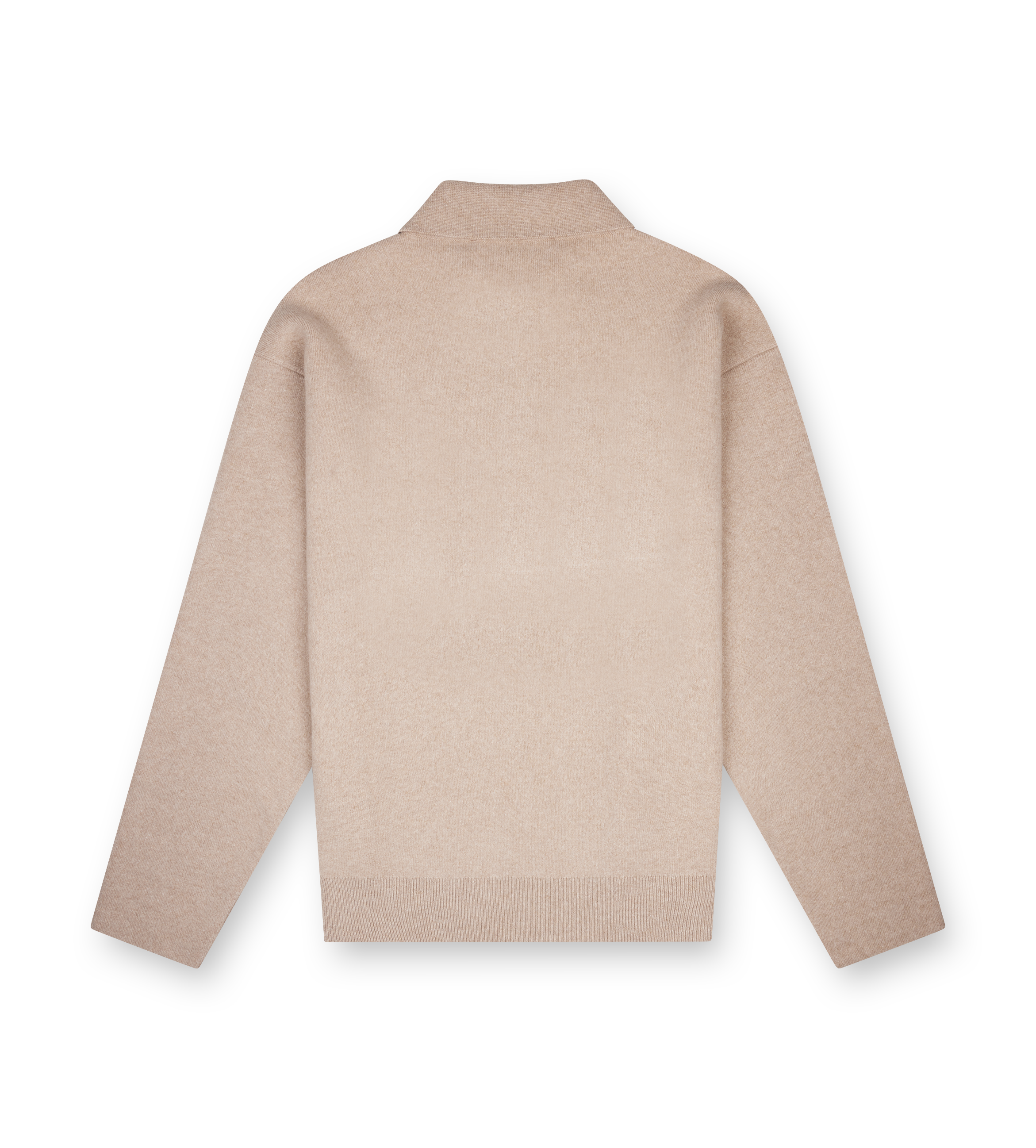 Jacquemus Pallone Knit Polo Sweater in Beige