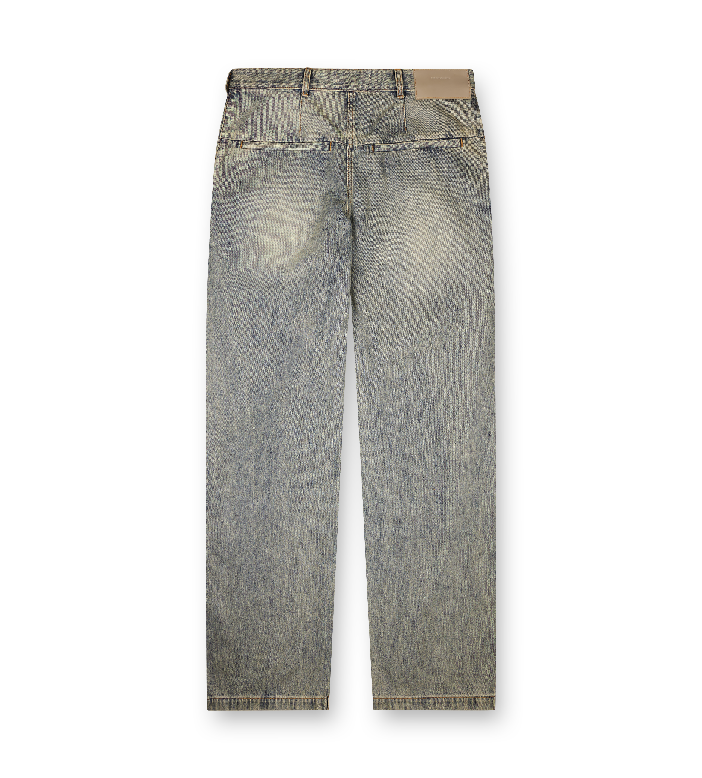 Entire Studios Surface Wave Dem Jeans in Rigid Cotton Denim