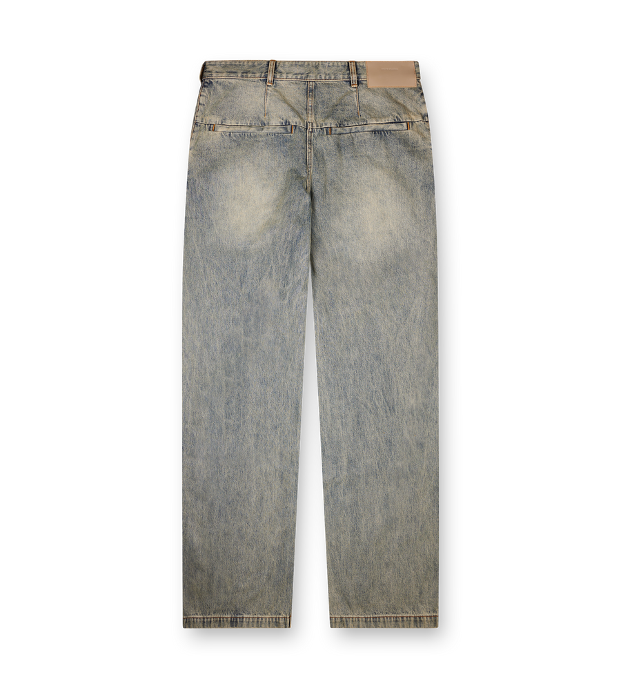 Entire Studios Surface Wave Dem Jeans in Rigid Cotton Denim