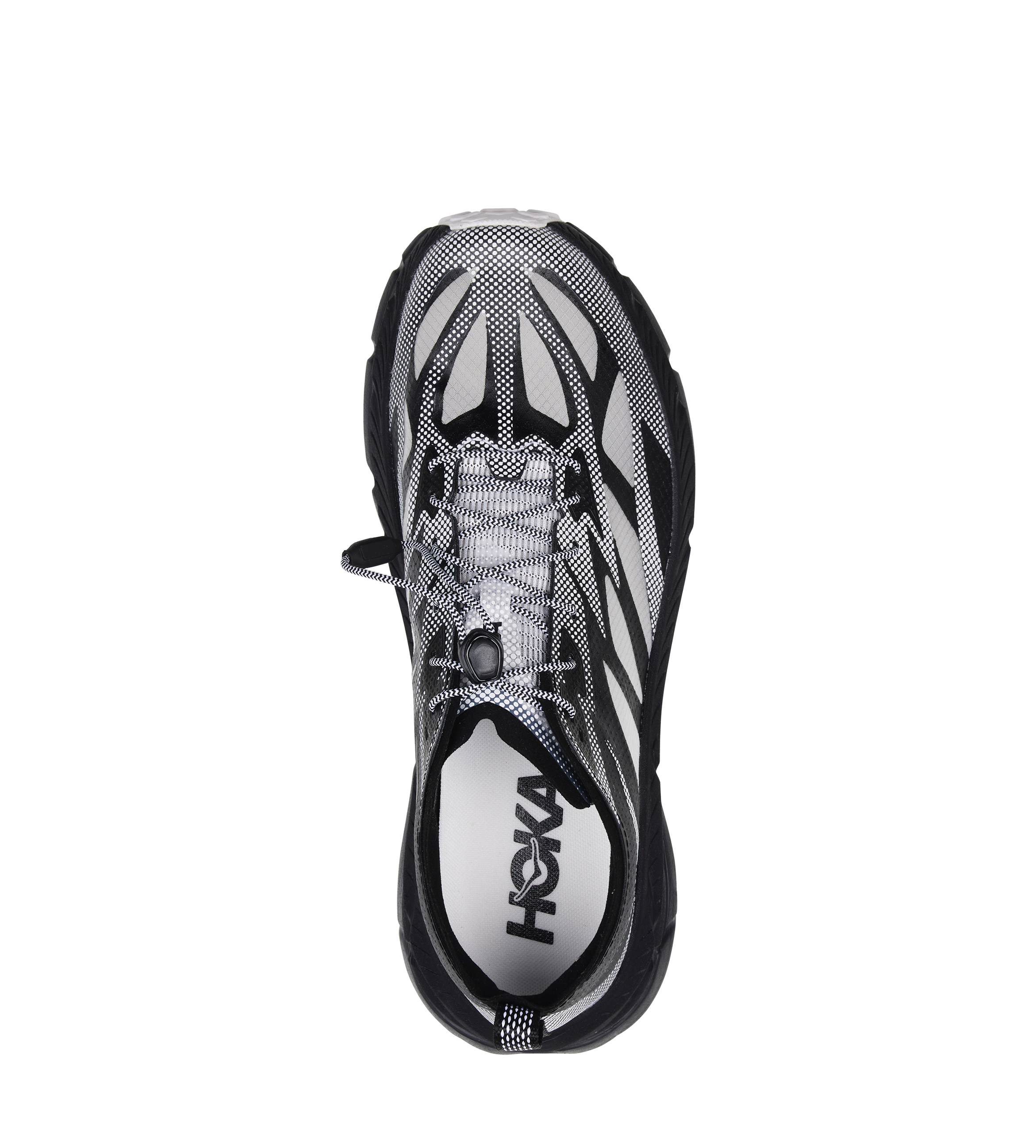 Hoka Mafate Speed 4 Sneakers in Black / White