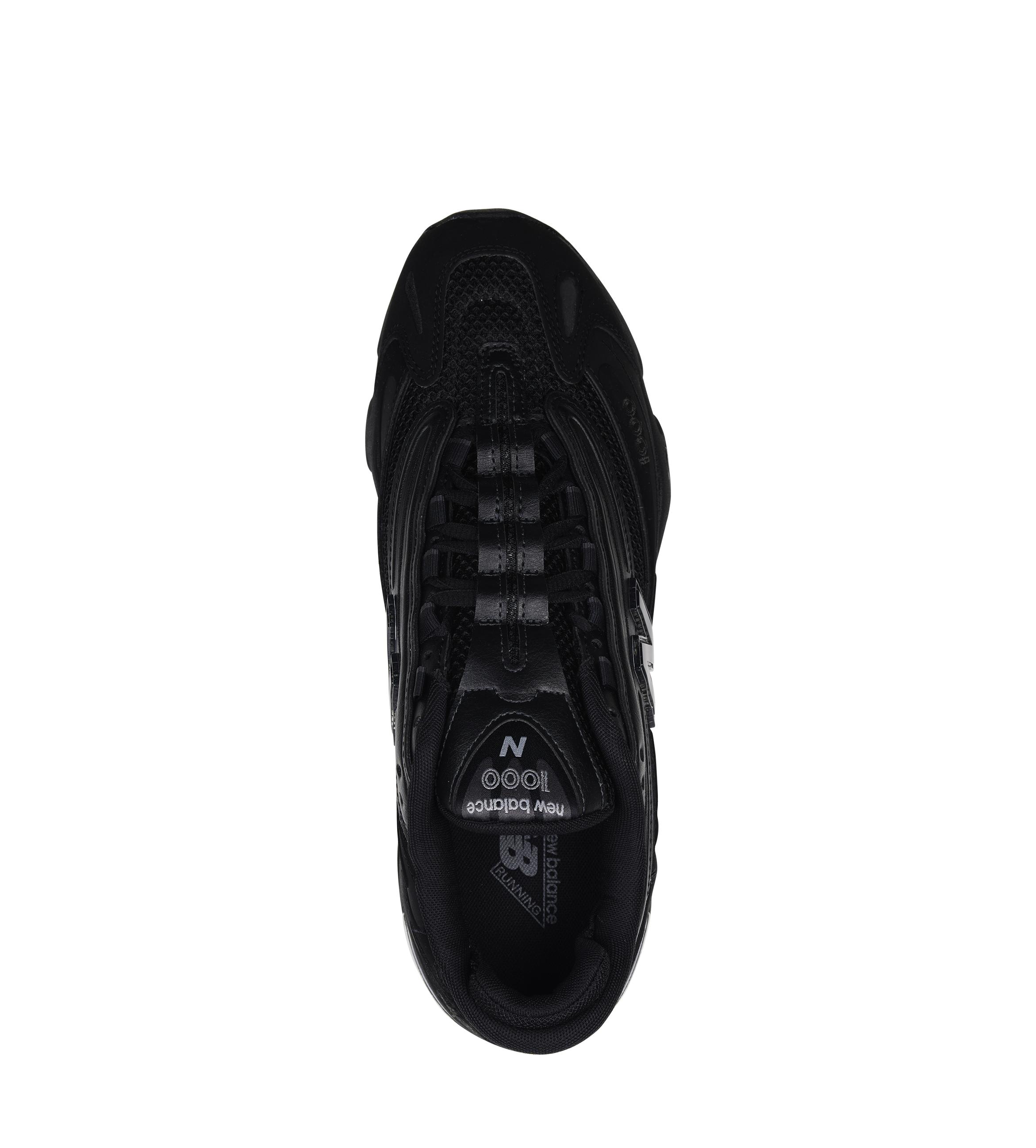 1000 Sneakers in Black / Black