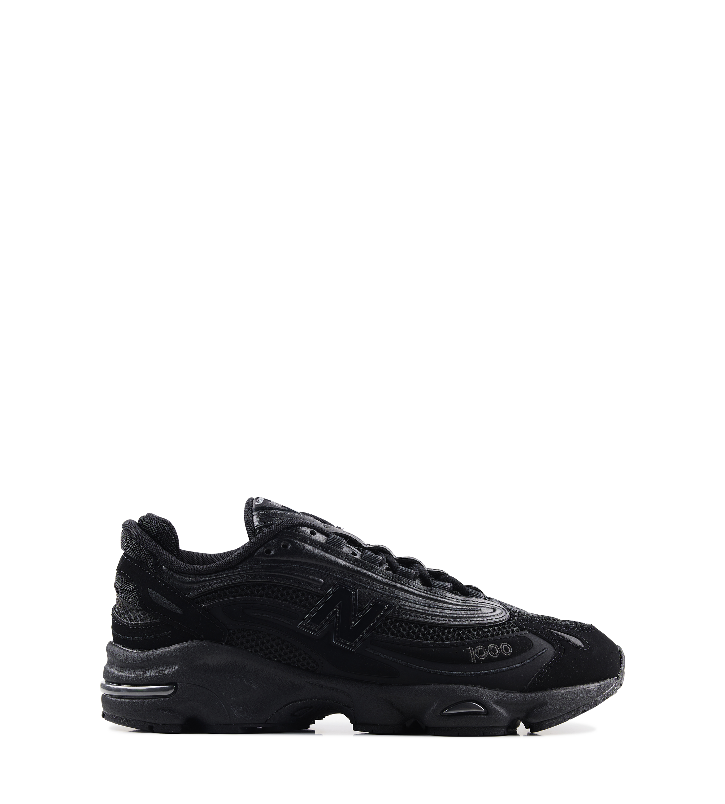 1000 Sneakers in Black / Black