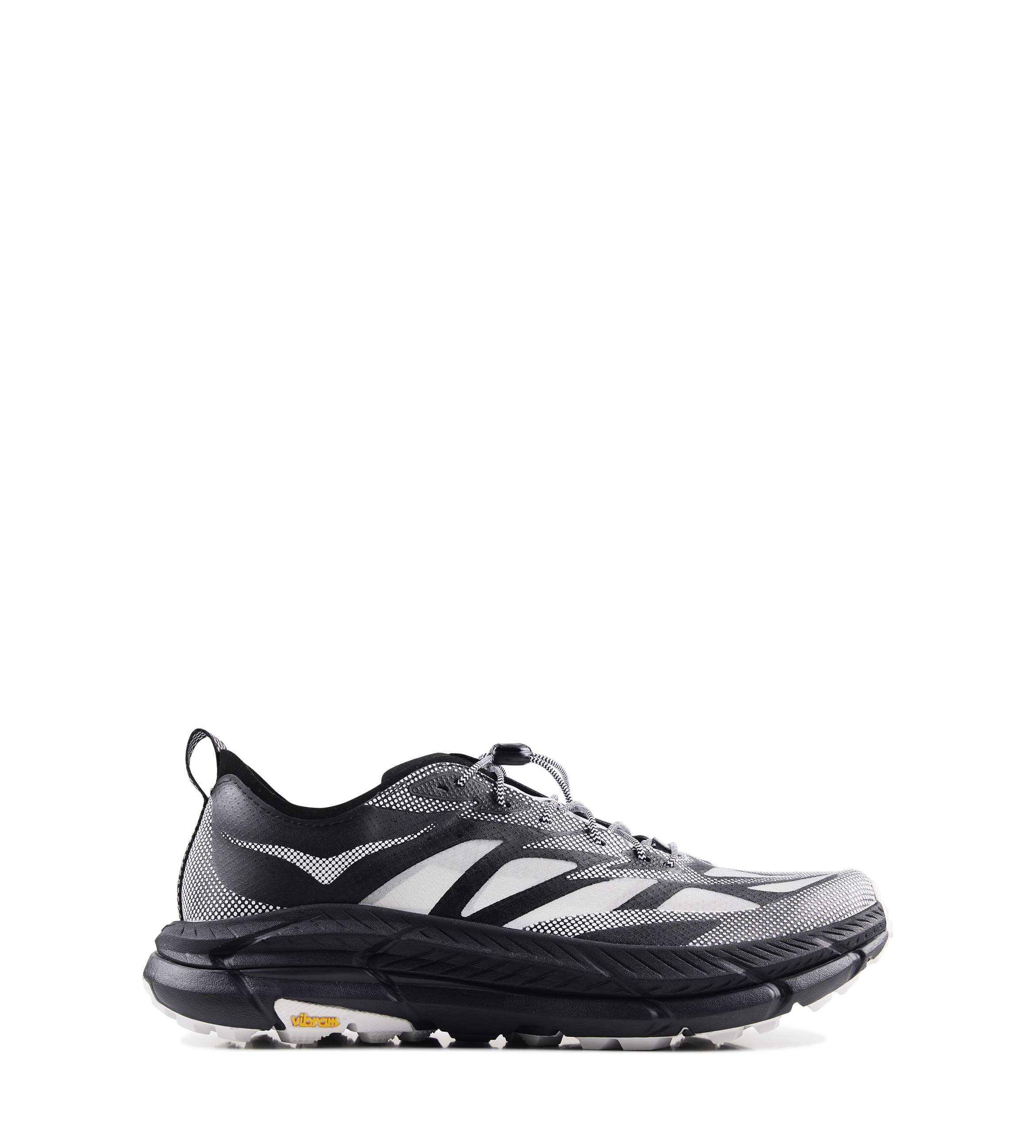 Hoka Mafate Speed 4 Sneakers in Black / White