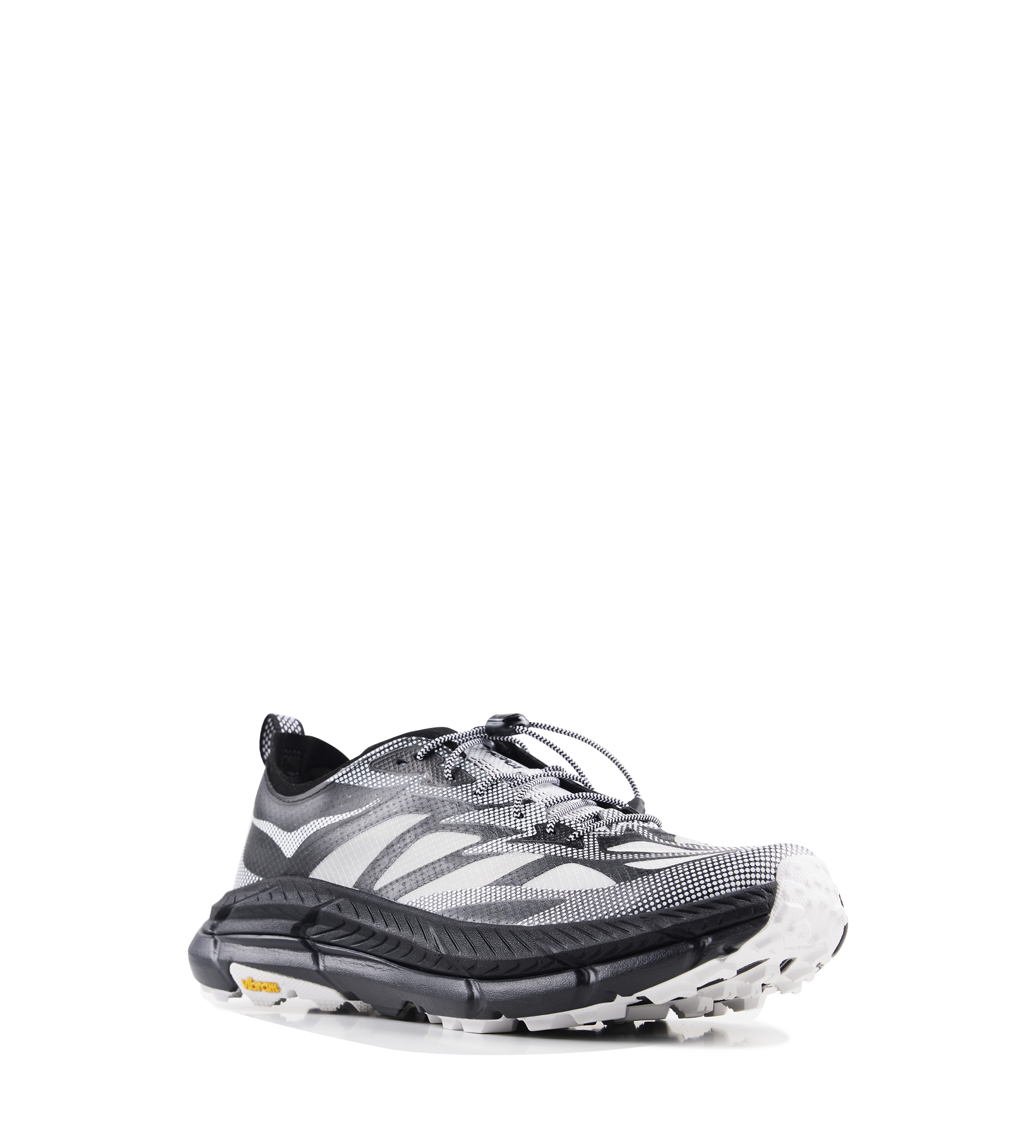 Hoka Mafate Speed 4 Sneakers in Black / White
