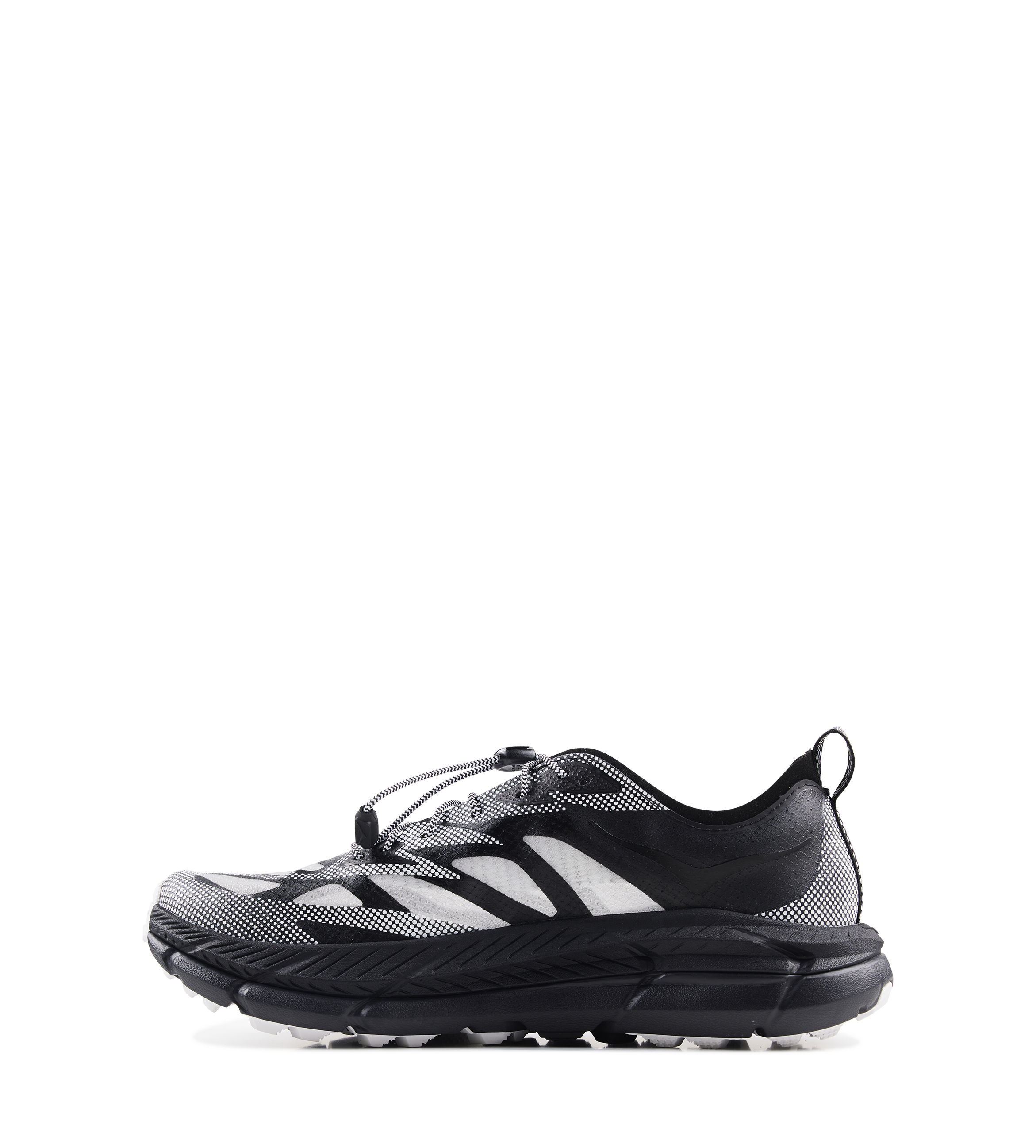 Hoka Mafate Speed 4 Sneakers in Black / White