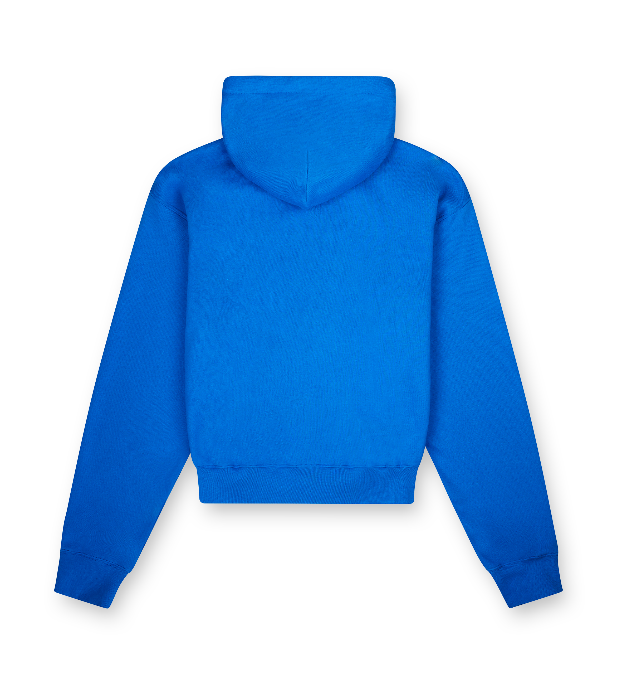 Outline Boxy Zip Up Hoodie Princess Blue/ Cannoli
