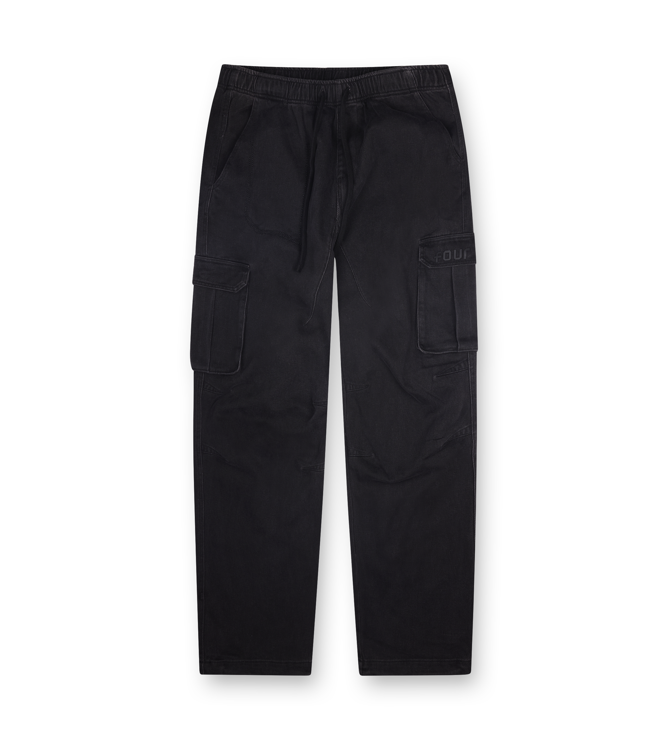 Parachute Pants Washed Black