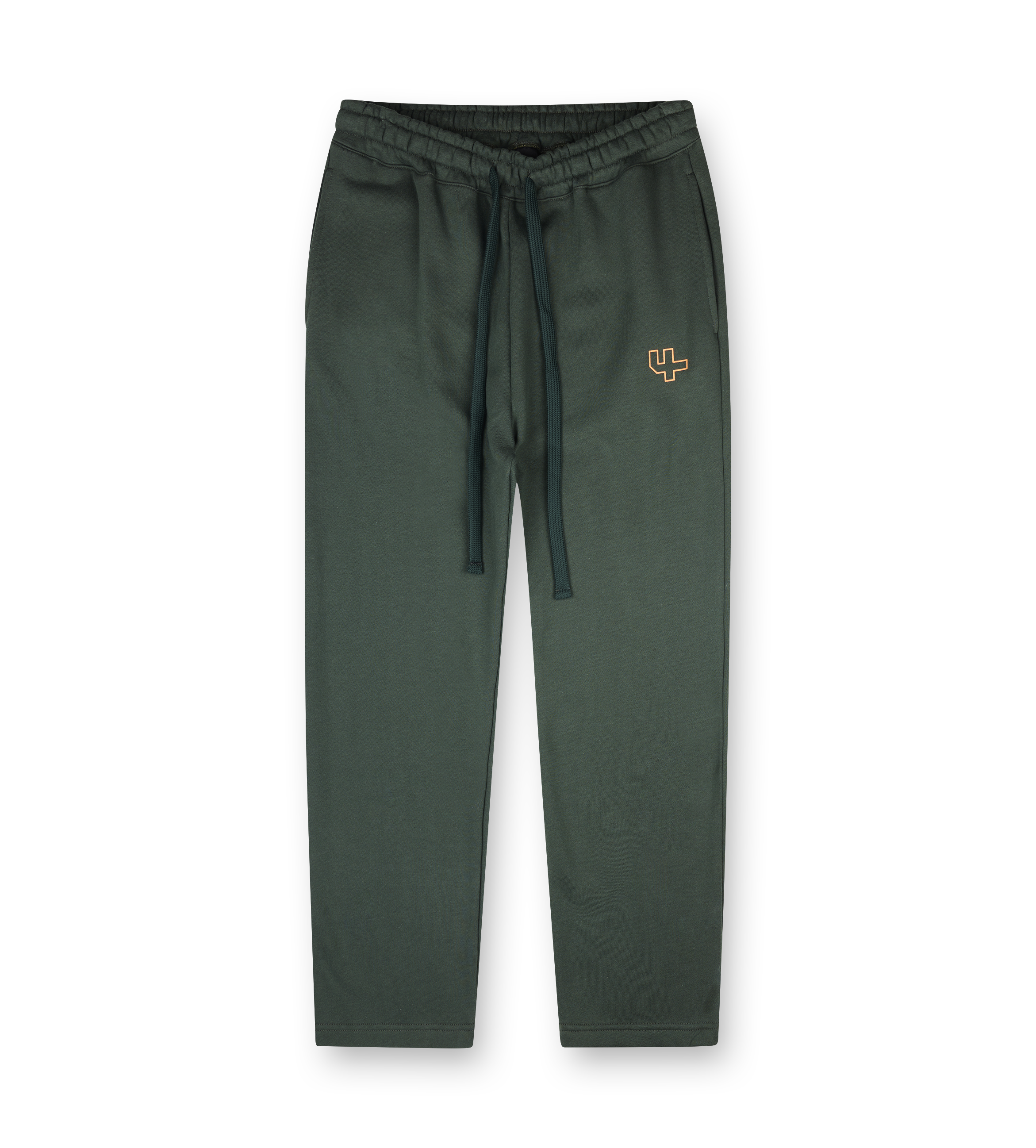 Outline Straight Leg Deep Forest/ Dusty Orange
