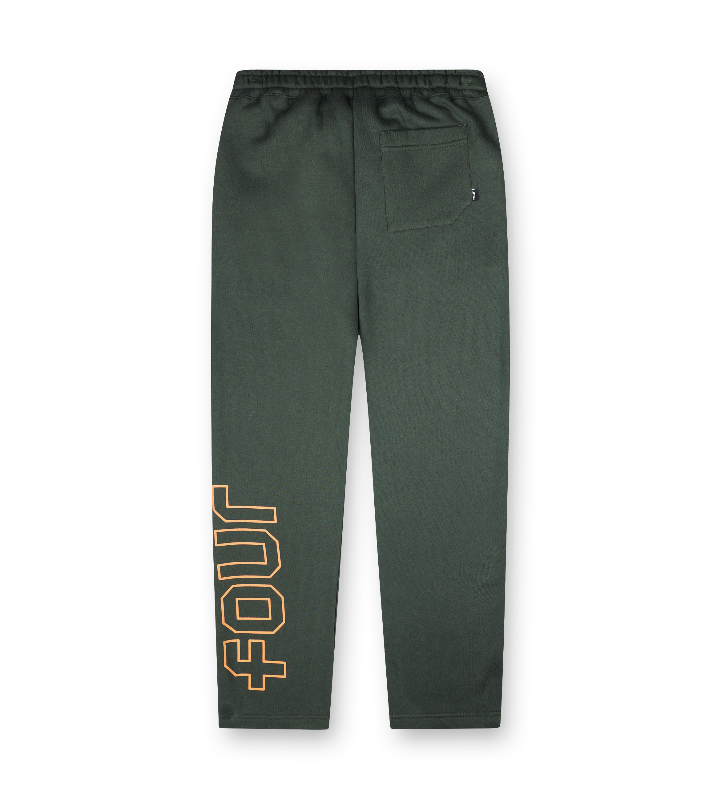 Outline Straight Leg Deep Forest/ Dusty Orange