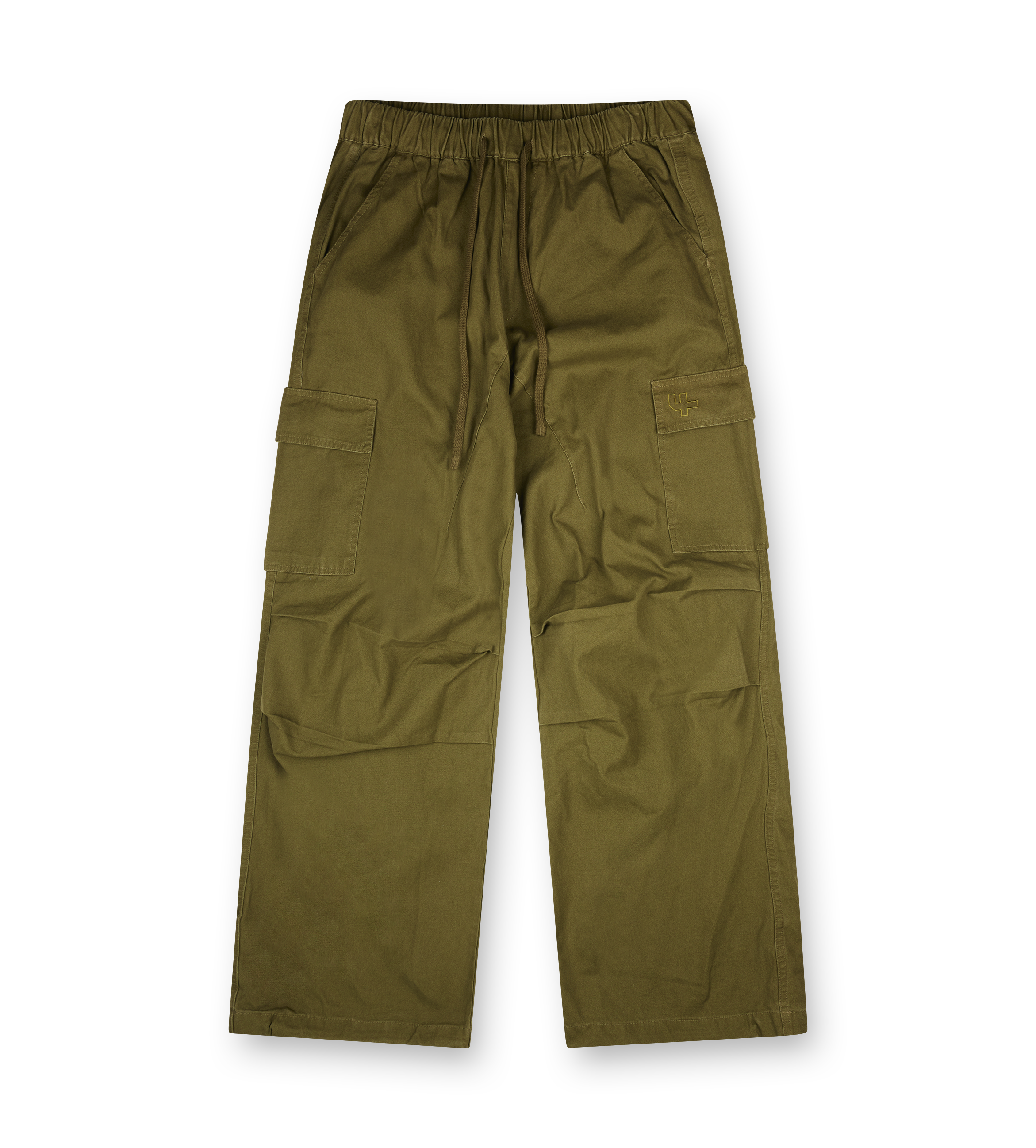 Parachute Pants All Dark Green