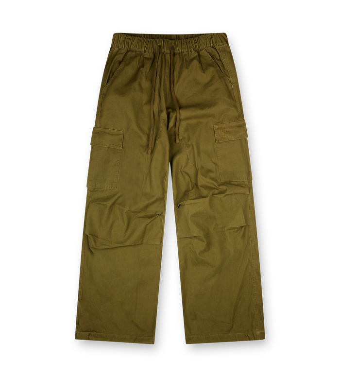 Parachute Pants All Dark Green