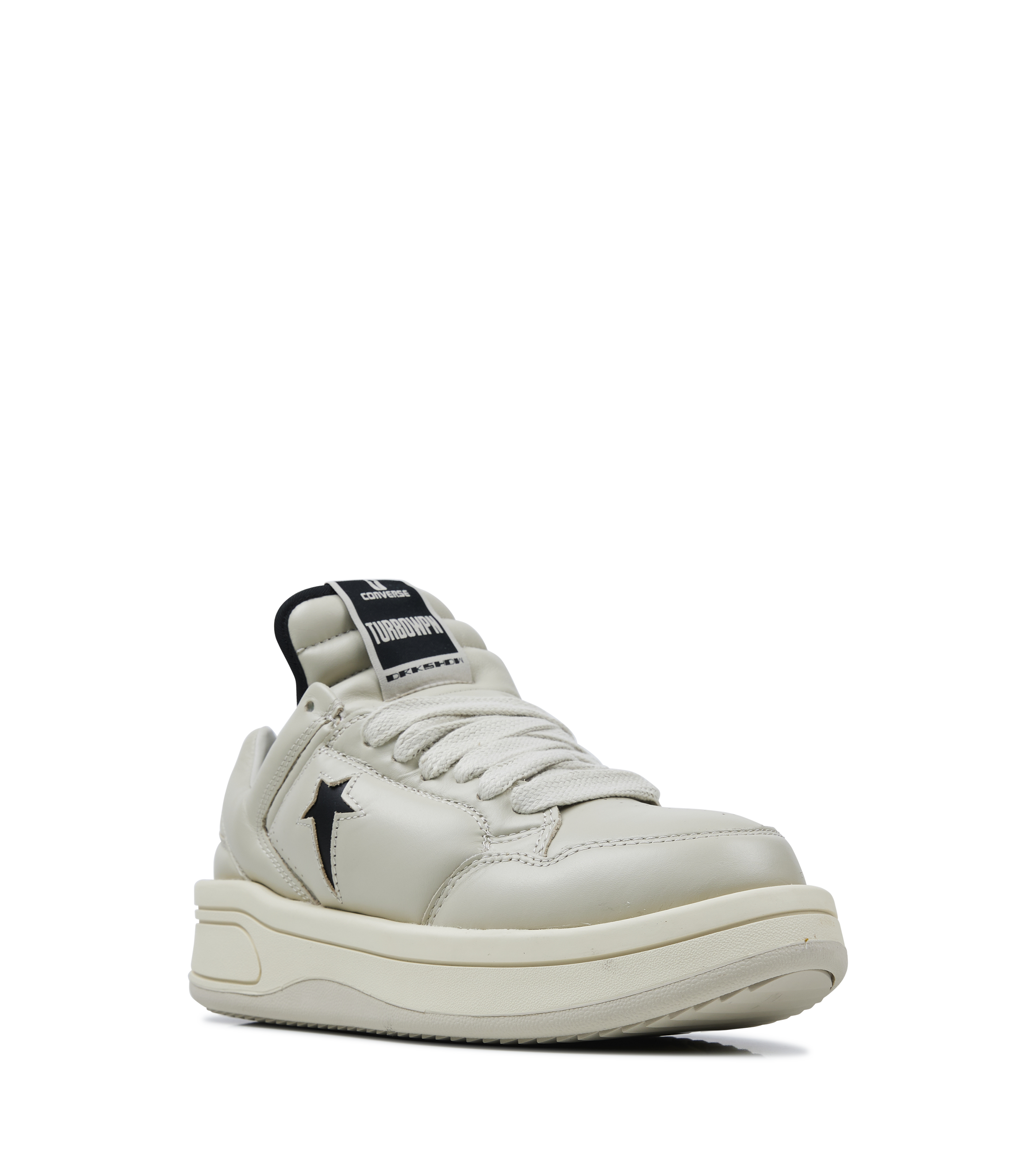 Rick x Owens Converse TURBOWPN Oyster/black