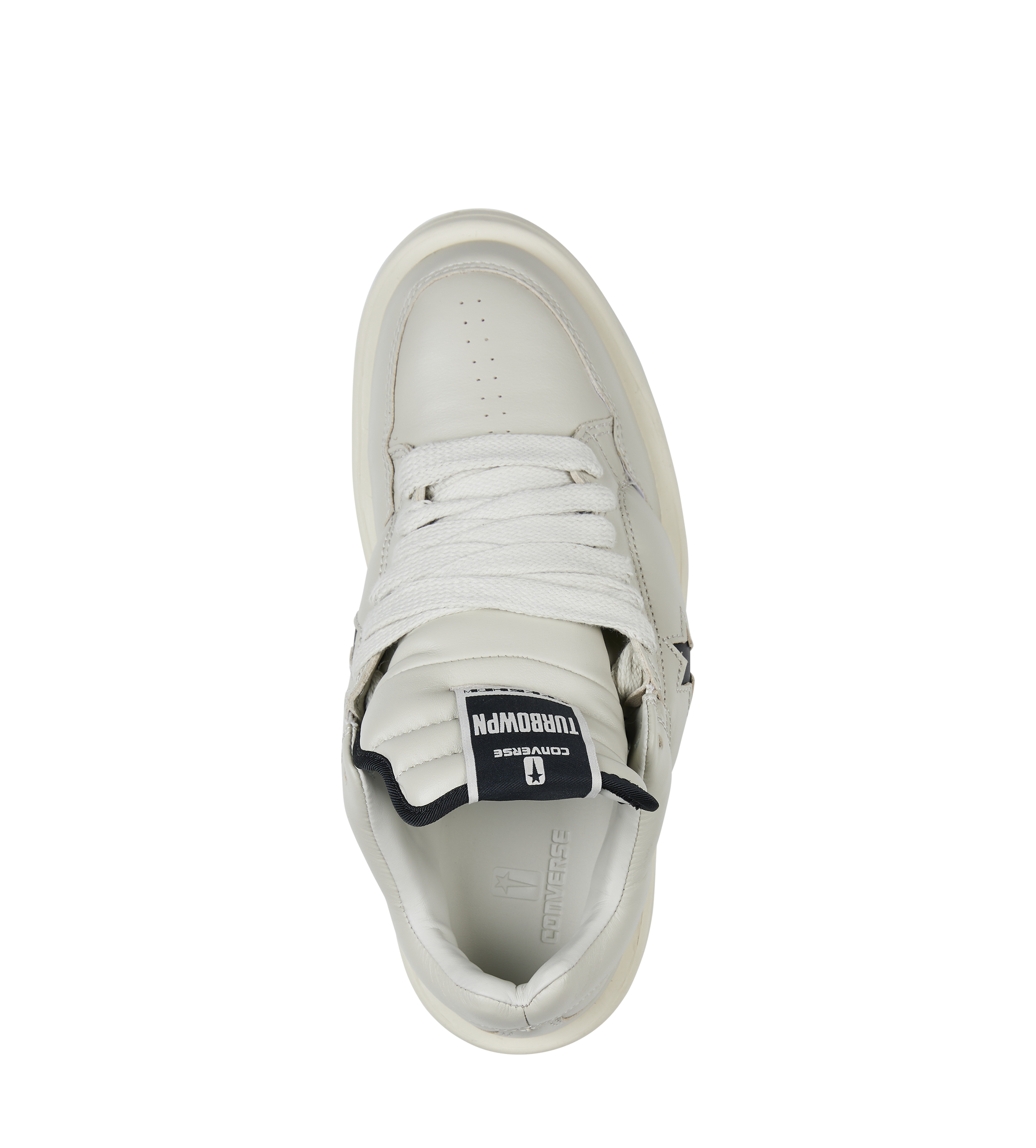Rick x Owens Converse TURBOWPN Oyster/black