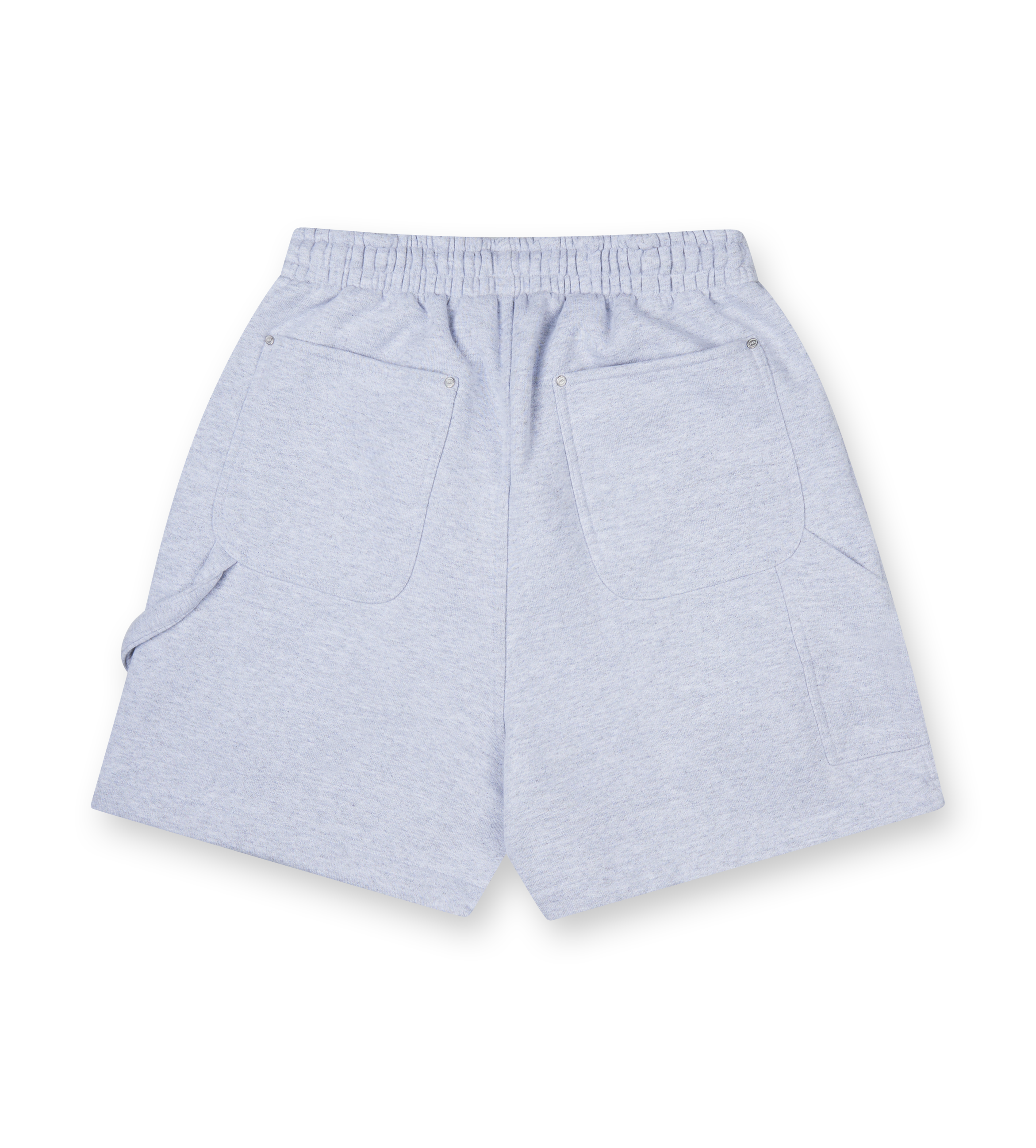 River Rats Double Knee Shorts Light Gray Marl
