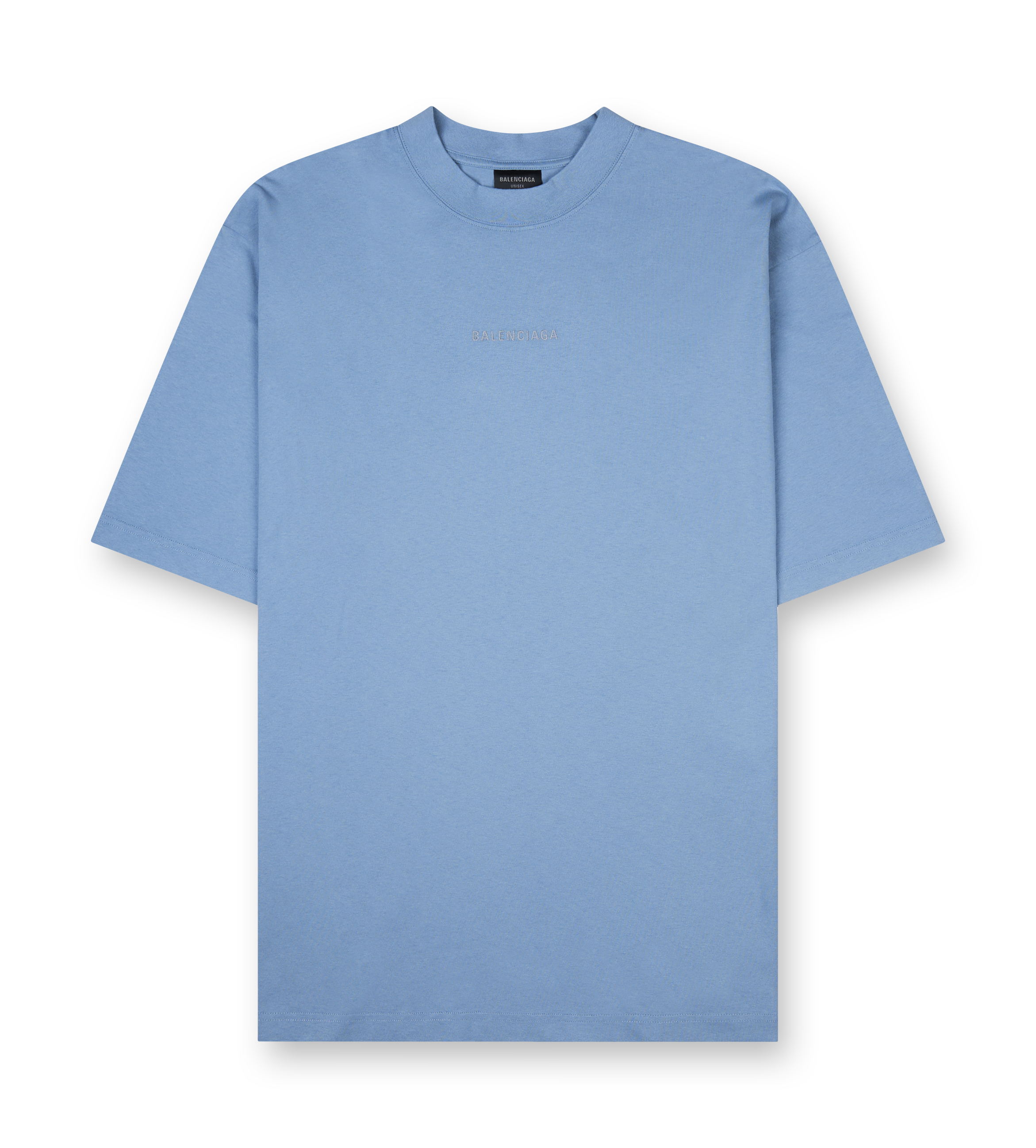 Back Reflective T-shirt Medium Fit in Grey Blue