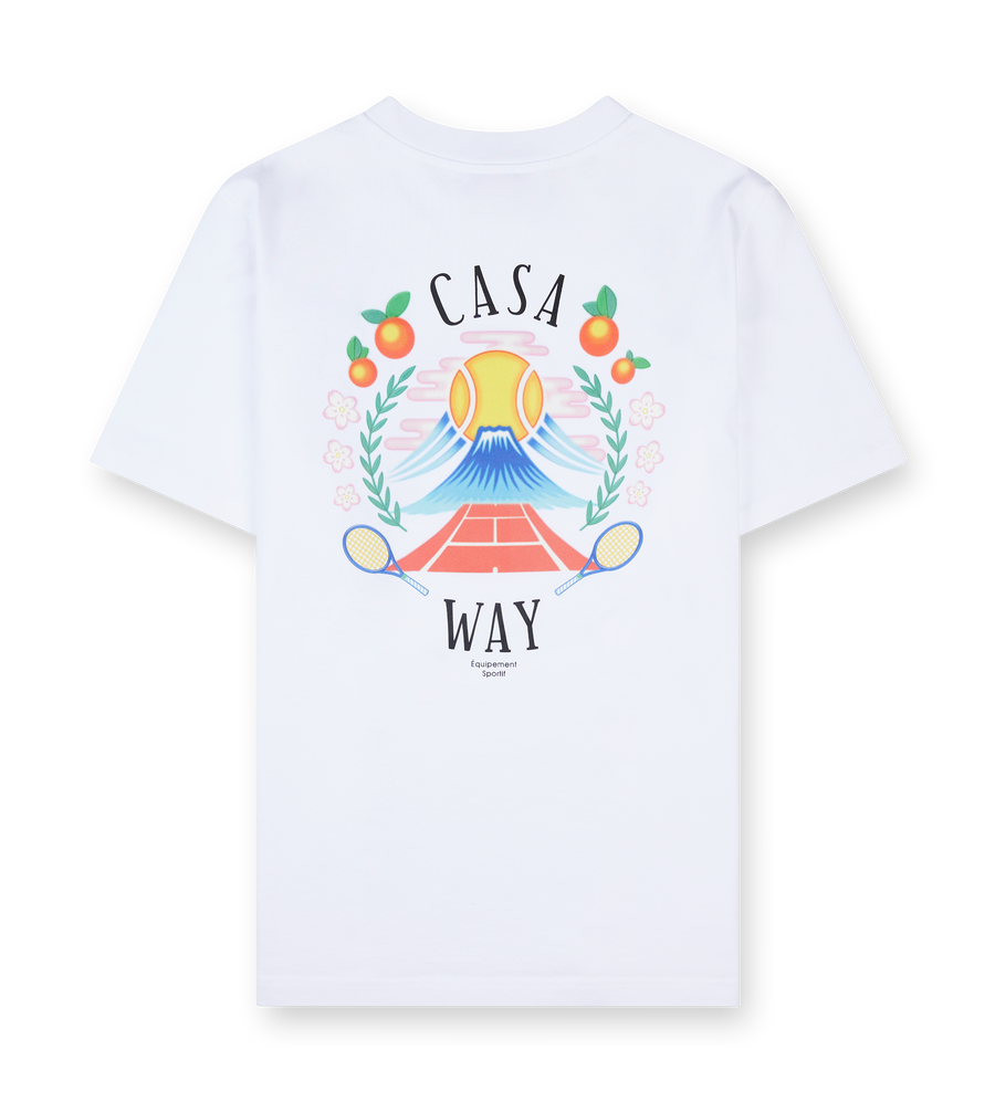 Casa Way Mountain T-Shirt White